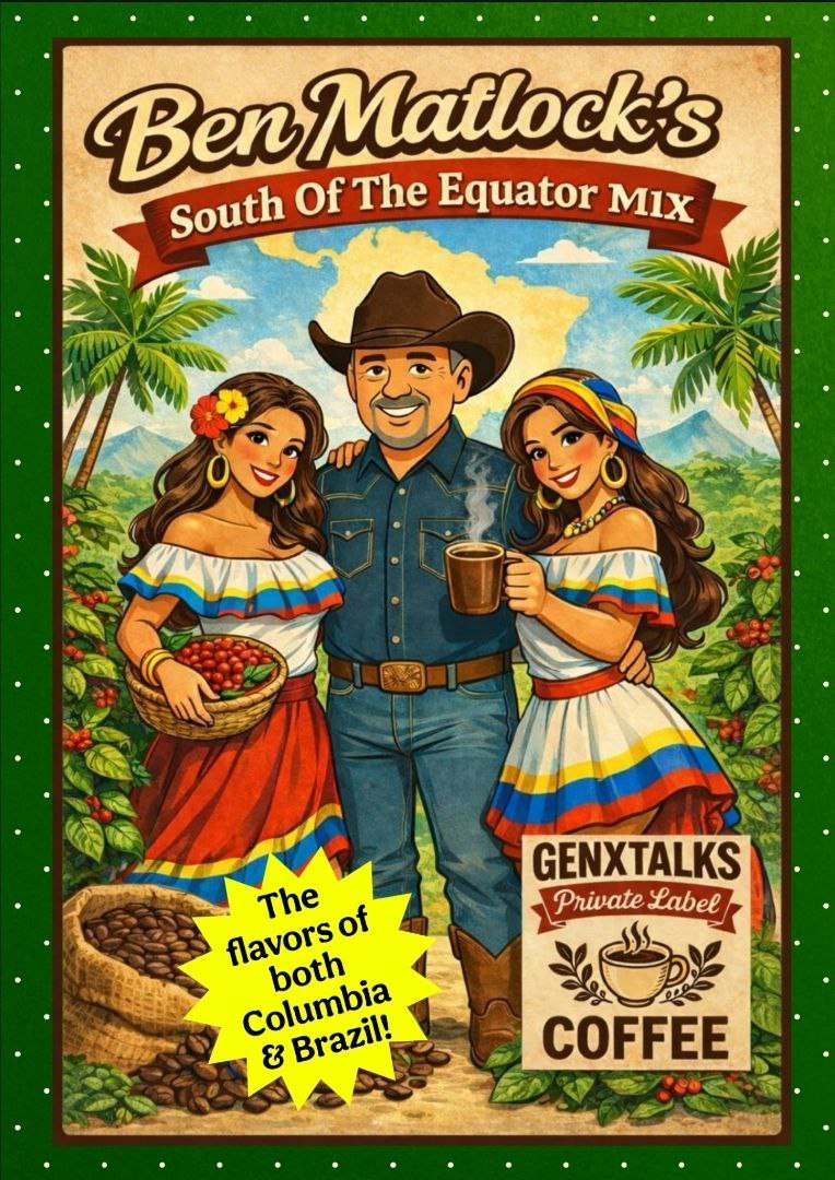 Ben Matlock's "South Of The Equator Mix" Brazil / Colombia