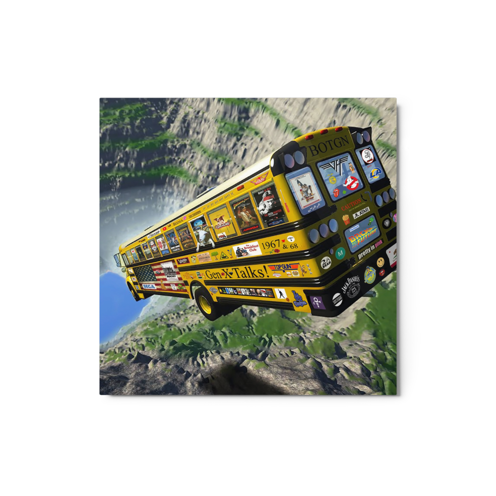 "The Bus" (Metal prints) 12x12
