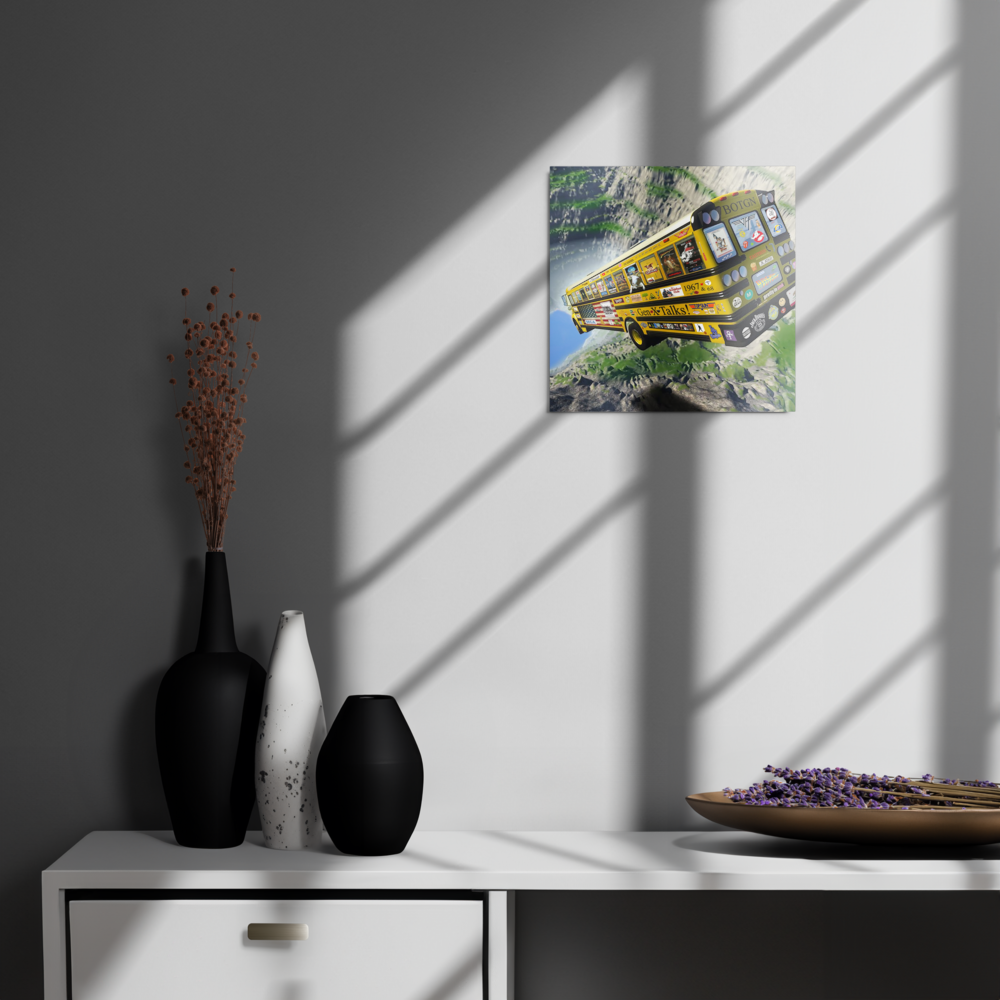 "The Bus" (Metal prints) 12x12