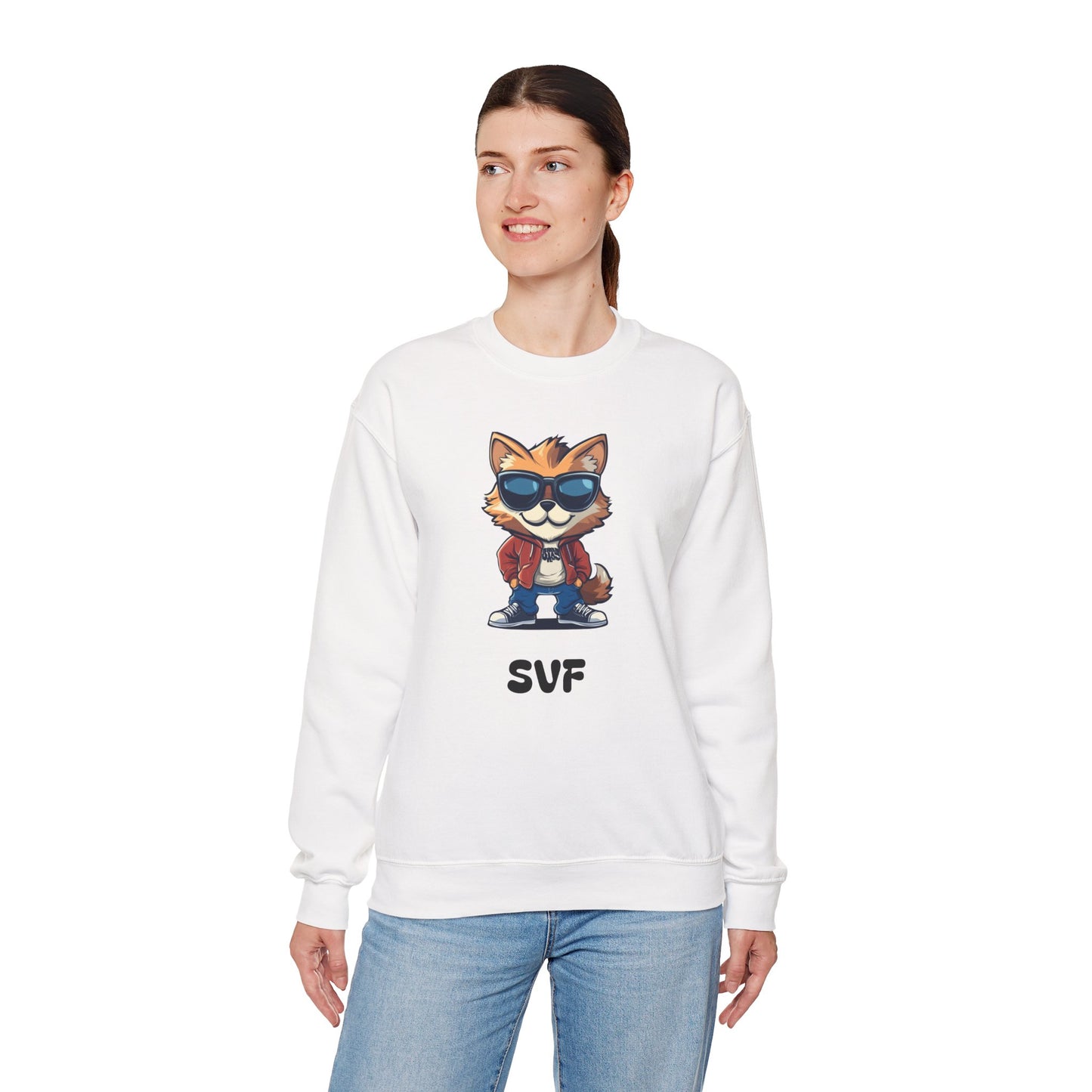 Sun Valley Fox Nation Crewneck Sweatshirt | Unisex Sweatshirt for Casual Wear