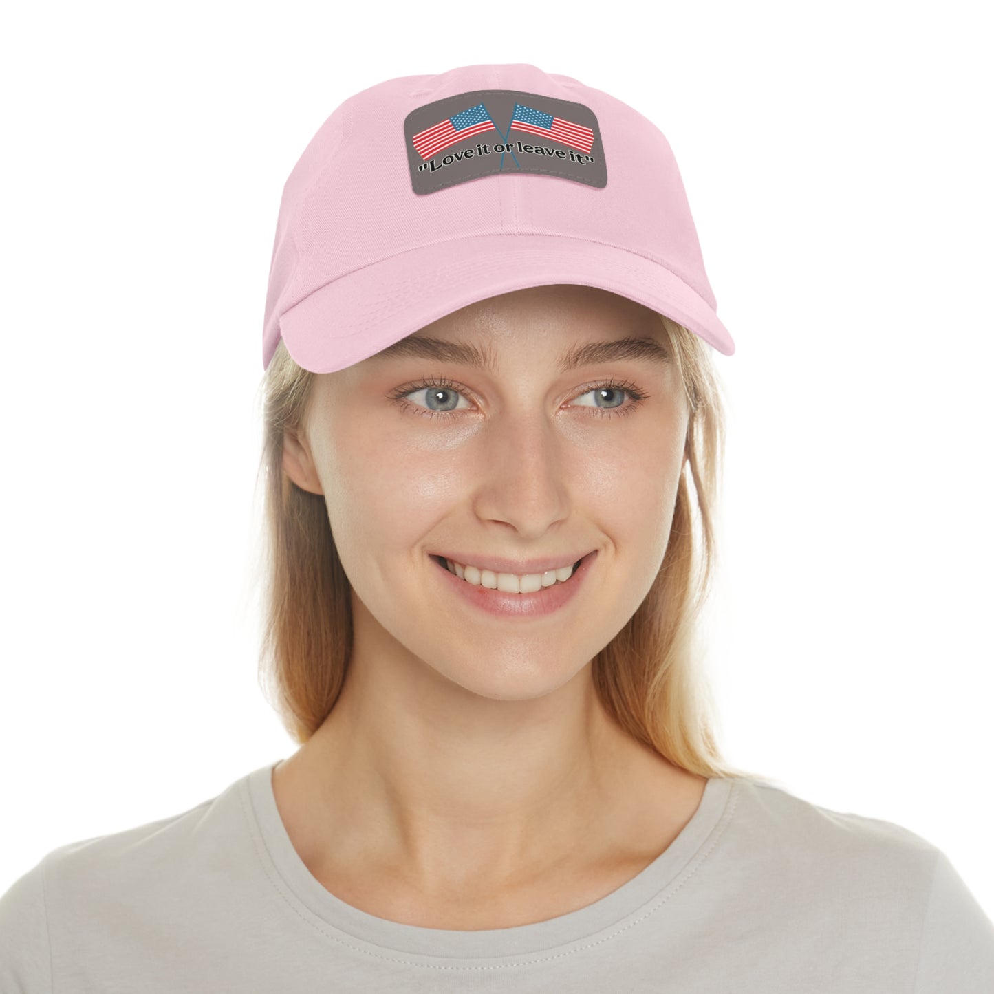 "Love it or leave it" Cap with patch