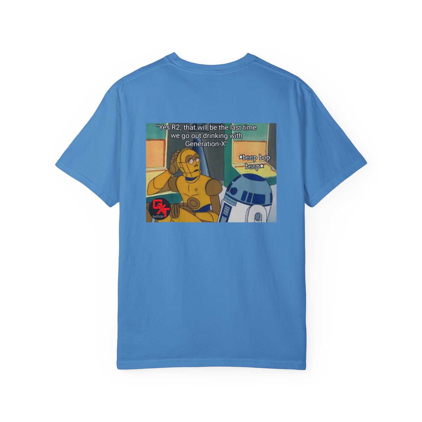 Droids hangover- Unisex T-Shirt with Graphic Humor - Perfect for Casual Outings & Gift Giving