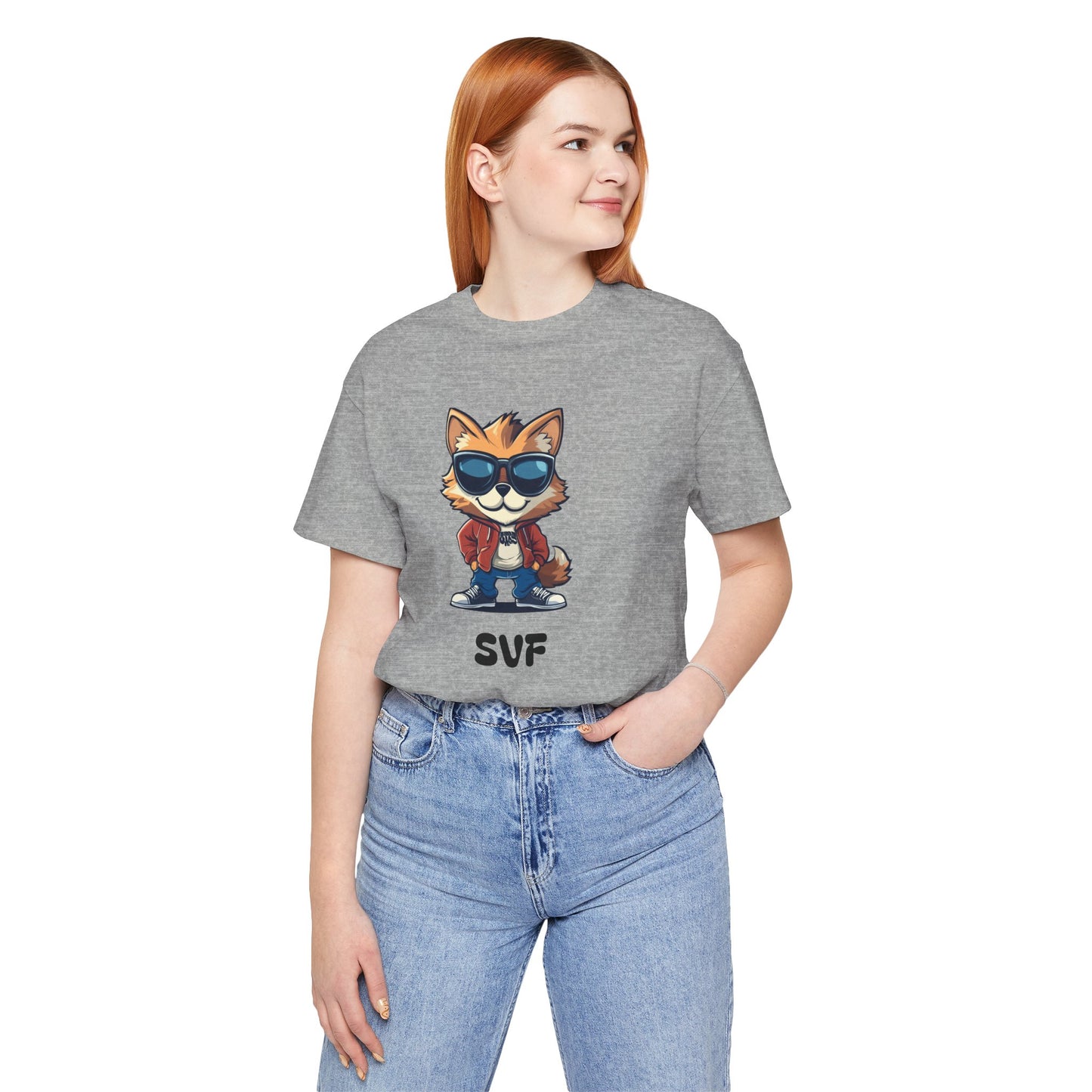 Cool Graphic Tee: Sun Valley Fox Nation, Fun Casual Wear,  Unique T-Shirt