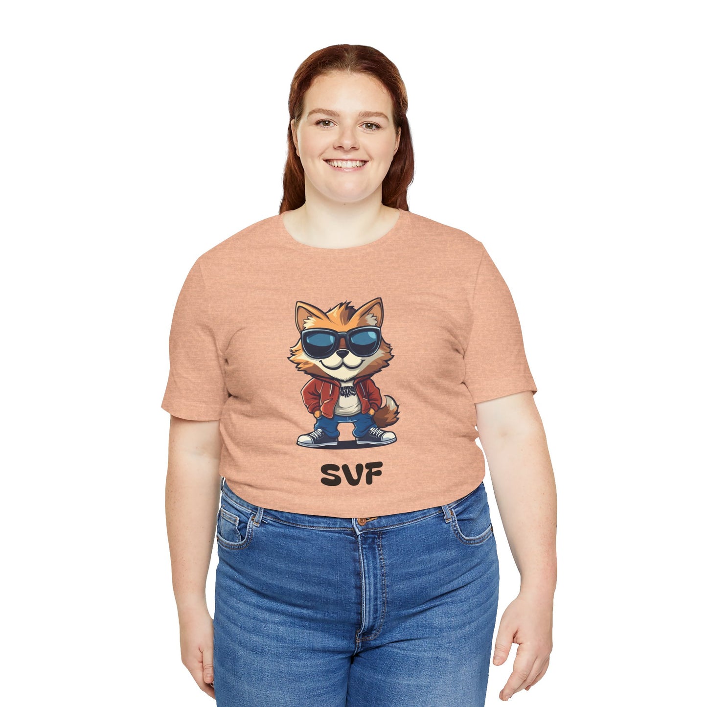 Cool Graphic Tee: Sun Valley Fox Nation, Fun Casual Wear,  Unique T-Shirt
