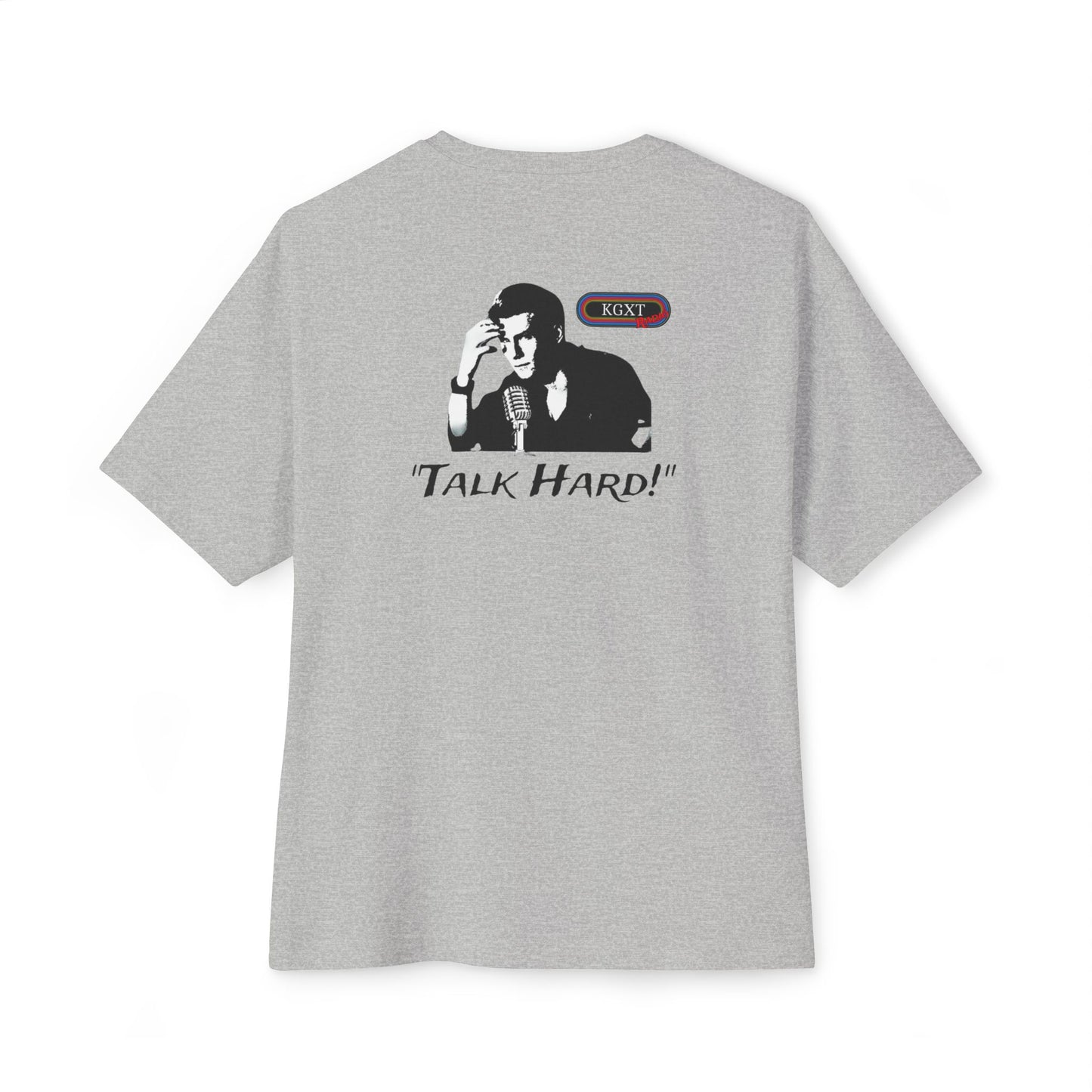 'Talk Hard!' Graphic - T-Shirt for Casual Style