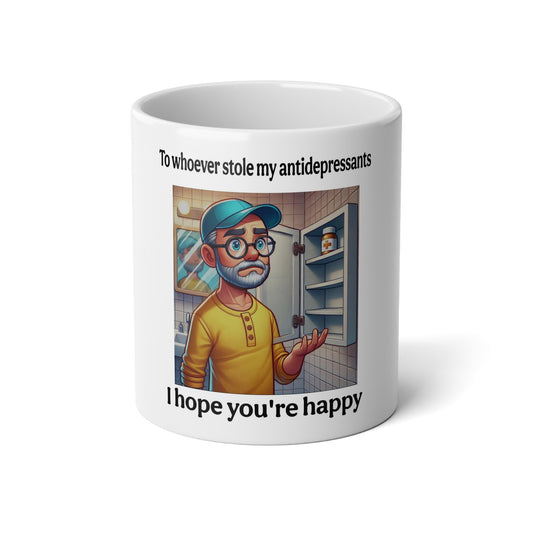 Dad Jokes- 'To whoever stole my antidepressants, I hope you’re happy'