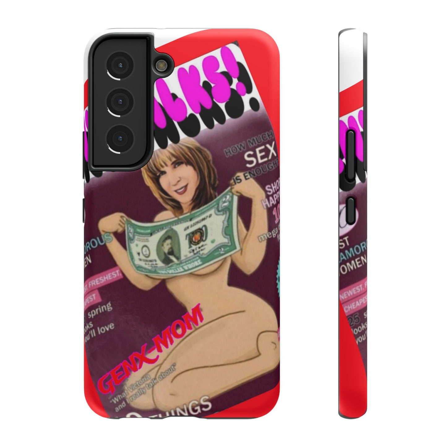 Gen X Mom-Impact-Resistant Phone Case - Retro Humor & Nostalgia