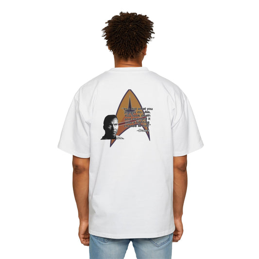 "Turn death into a fighting chance"- Be like Kirk!- Universal T