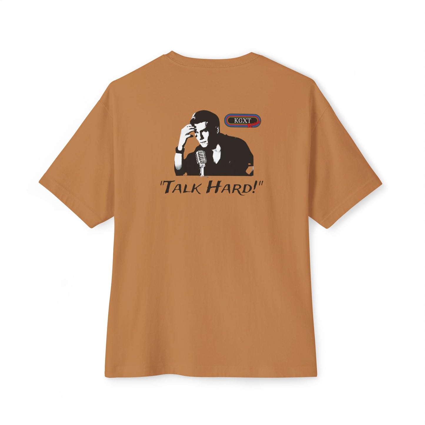 'Talk Hard!' Graphic - T-Shirt for Casual Style