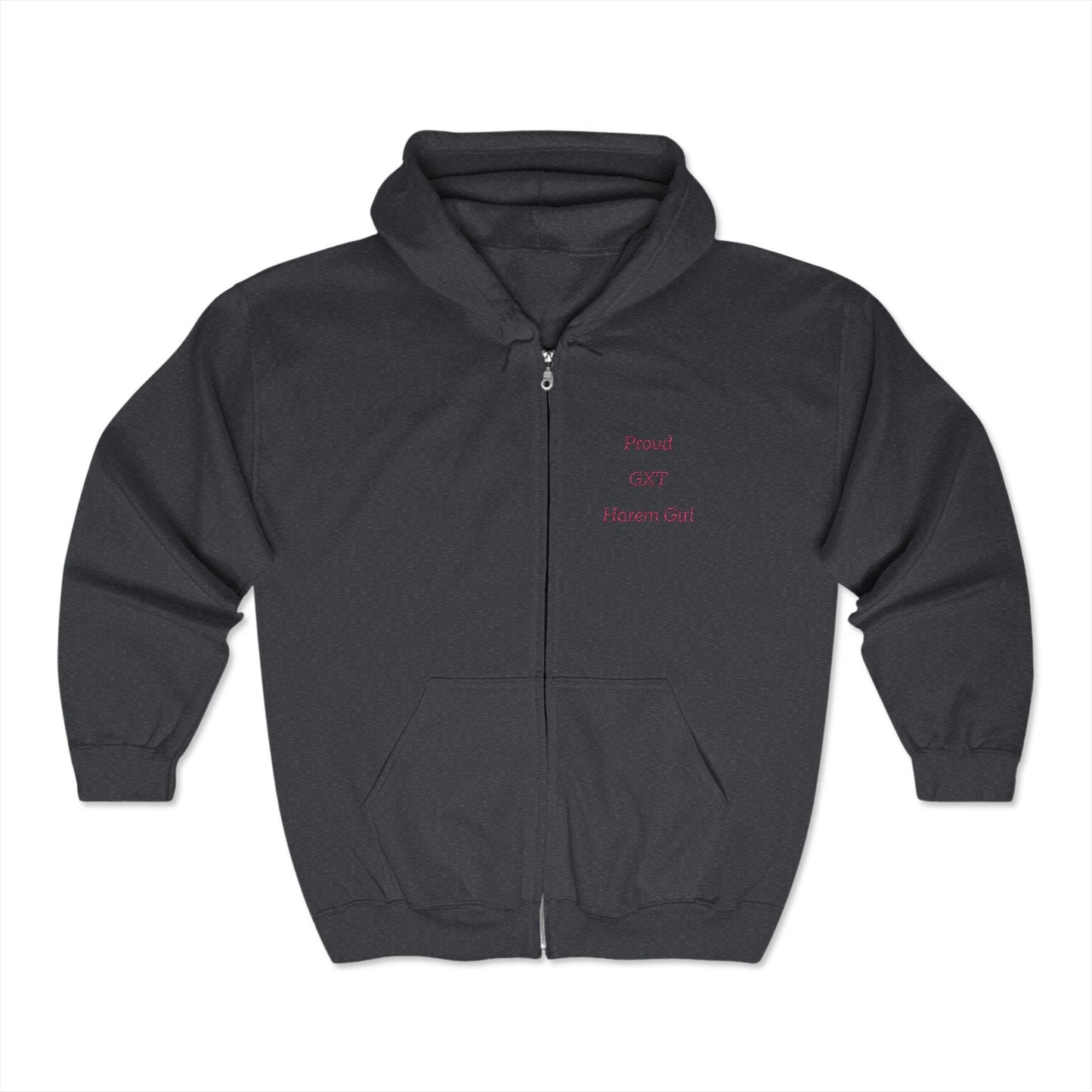 "Proud Harem Girl" (embroidery)  Full Zip Hooded Sweatshirt