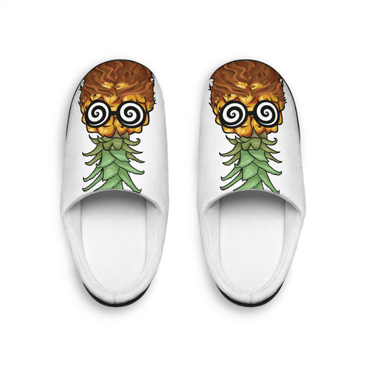 Trippypineapple-Women's Indoor Slippers