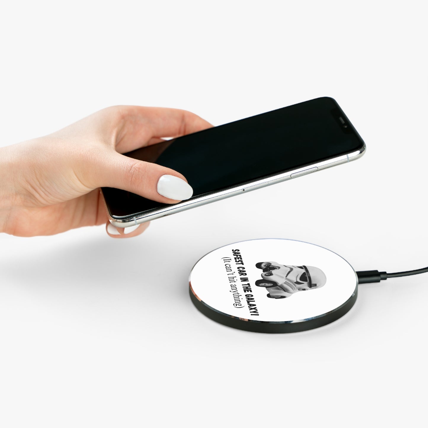 - Safest Car in the Galaxy Design- wireless charger