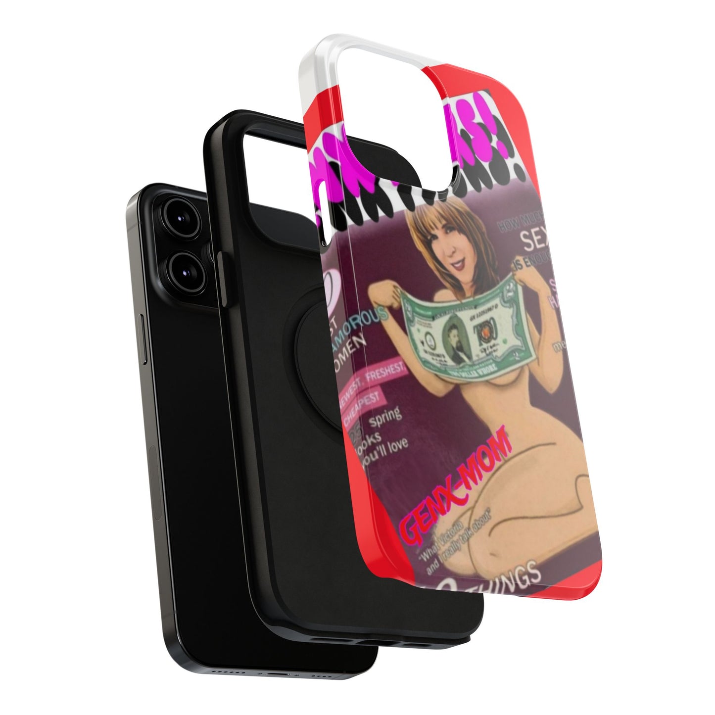 Gen X Mom-Impact-Resistant Phone Case - Retro Humor & Nostalgia