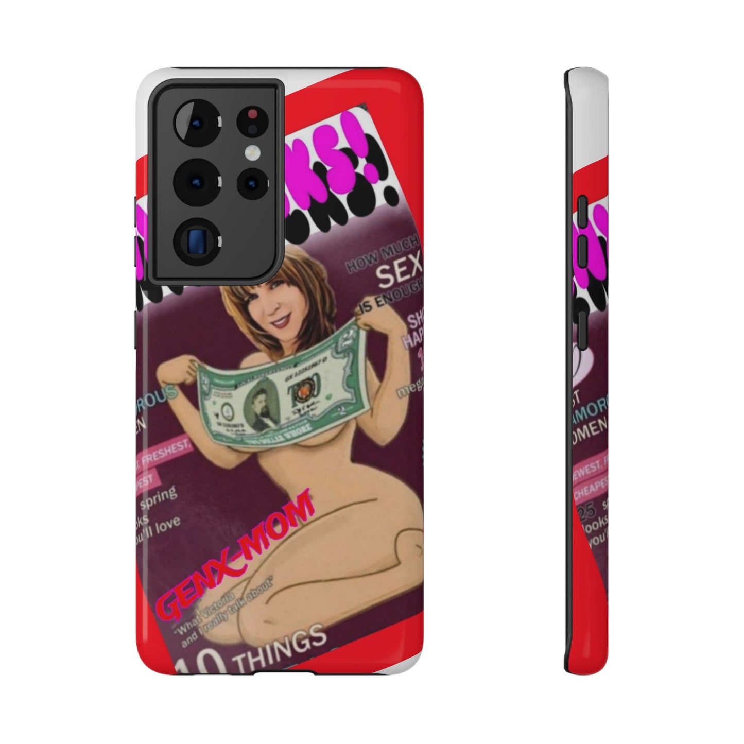Gen X Mom-Impact-Resistant Phone Case - Retro Humor & Nostalgia