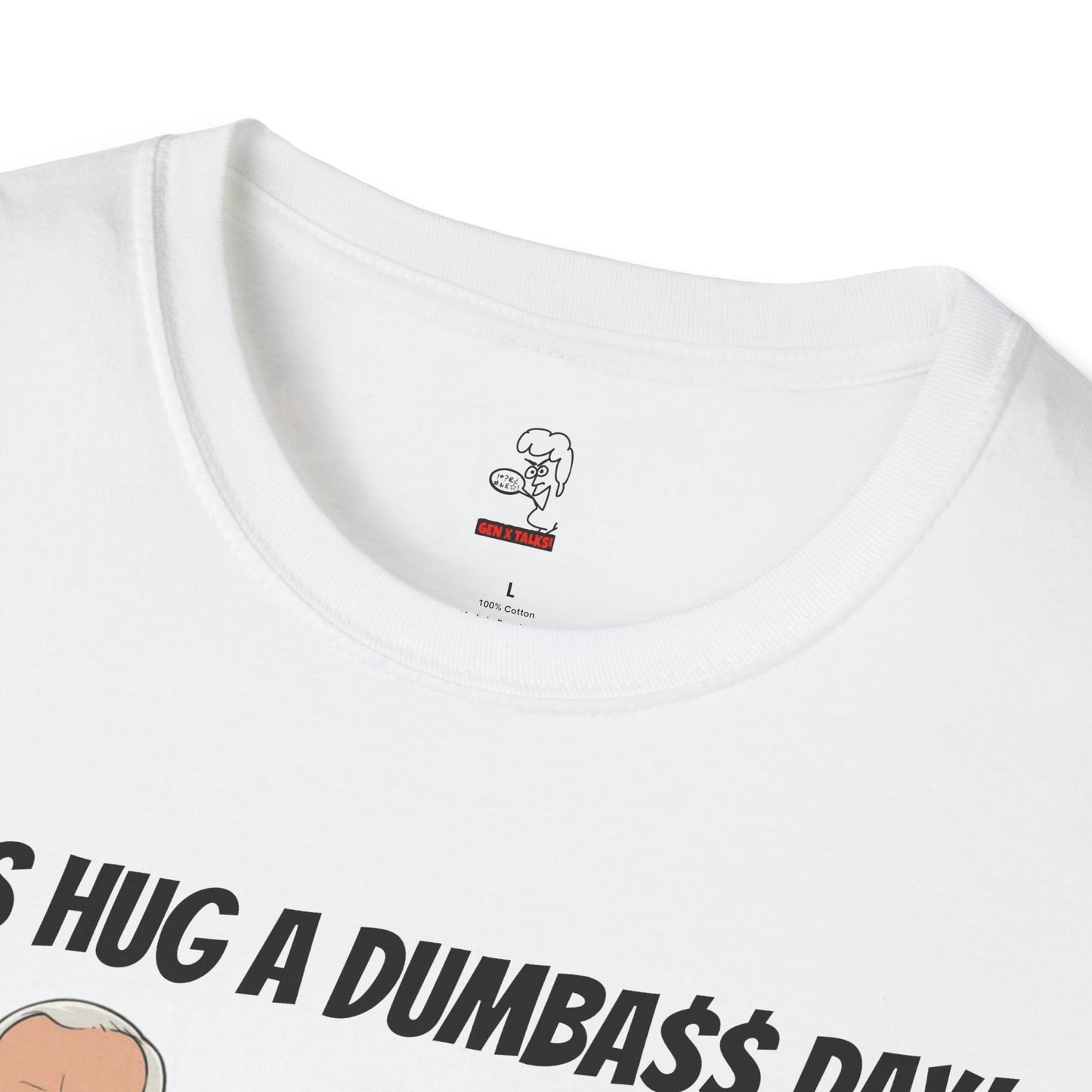 Sun Valley Fox Hug A Dumbass Day, Gift for Friends, Humorous Tee, Casual Wear