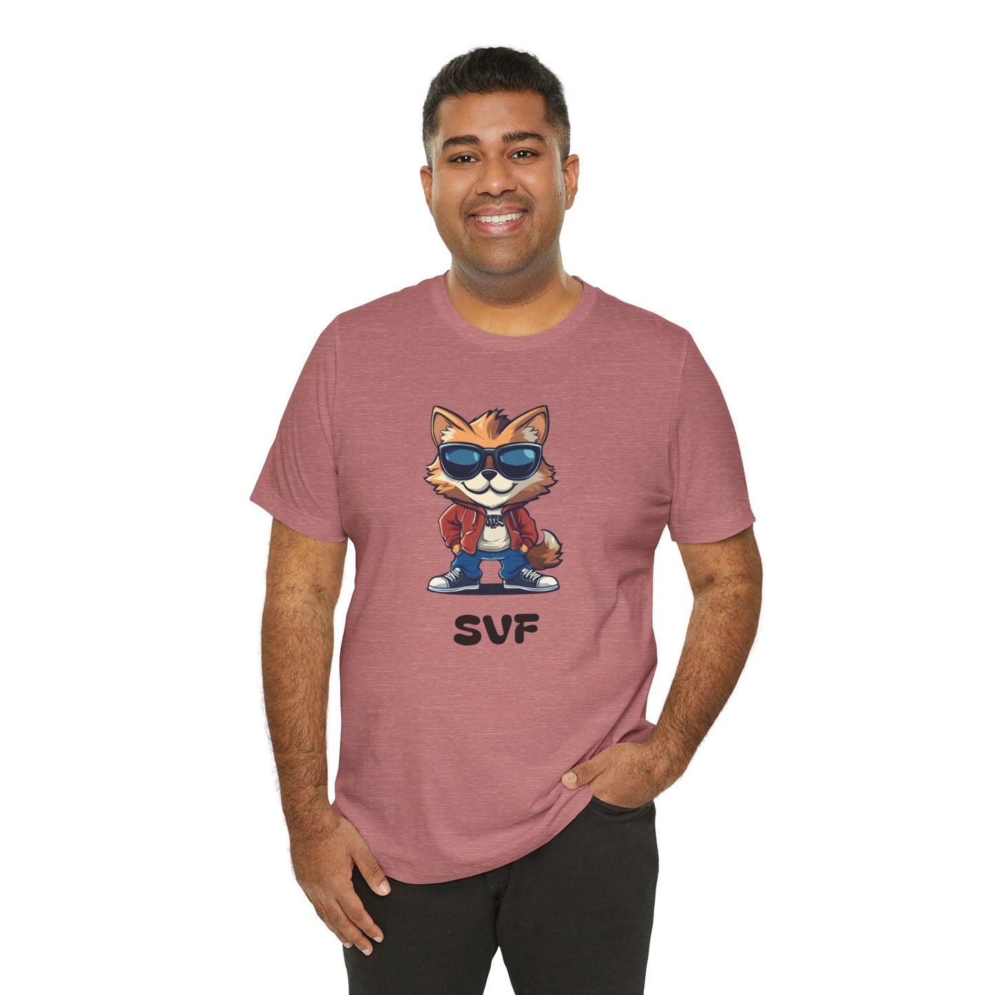 Cool Graphic Tee: Sun Valley Fox Nation, Fun Casual Wear,  Unique T-Shirt