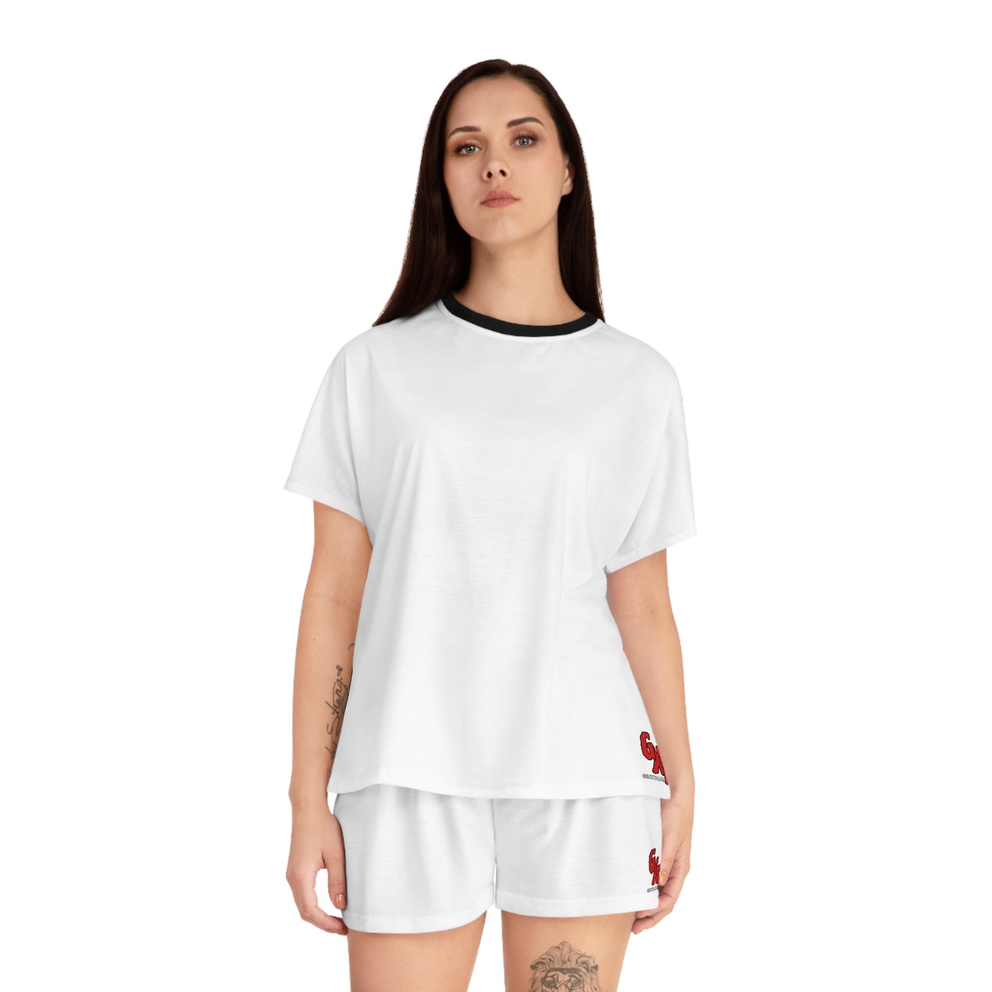 GXT-Women's Short Pajama Set (AOP)