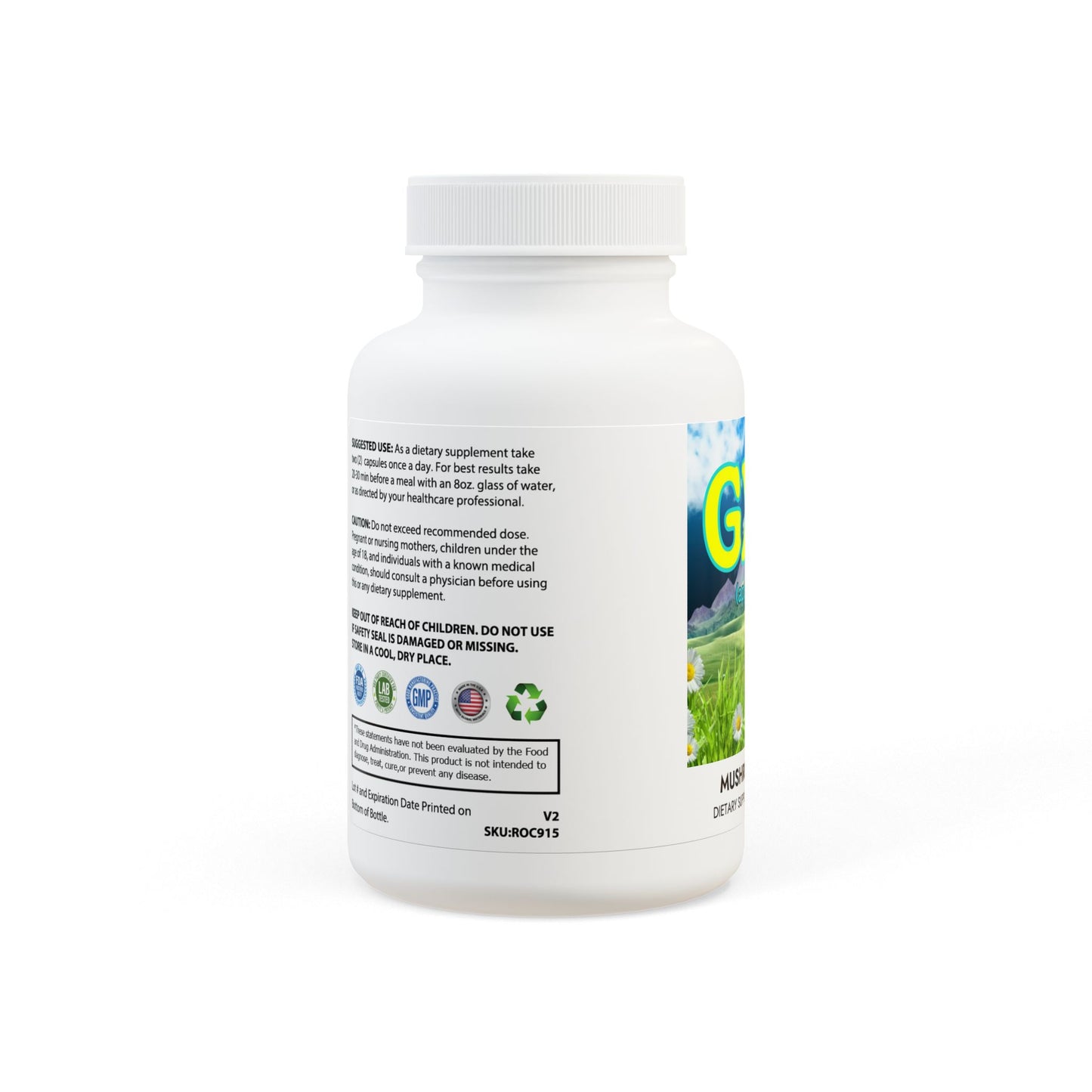 Mushroom Blend Supplement (60 Capsules)