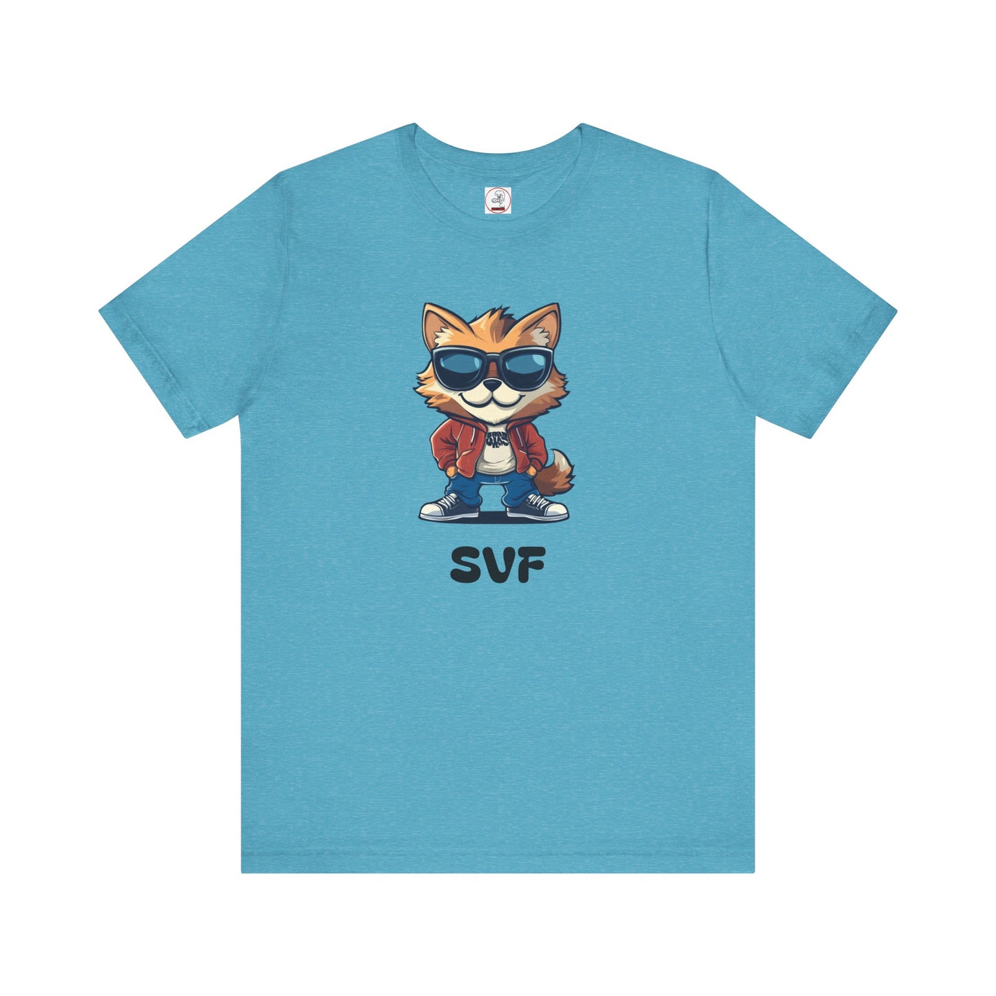 Cool Graphic Tee: Sun Valley Fox Nation, Fun Casual Wear,  Unique T-Shirt