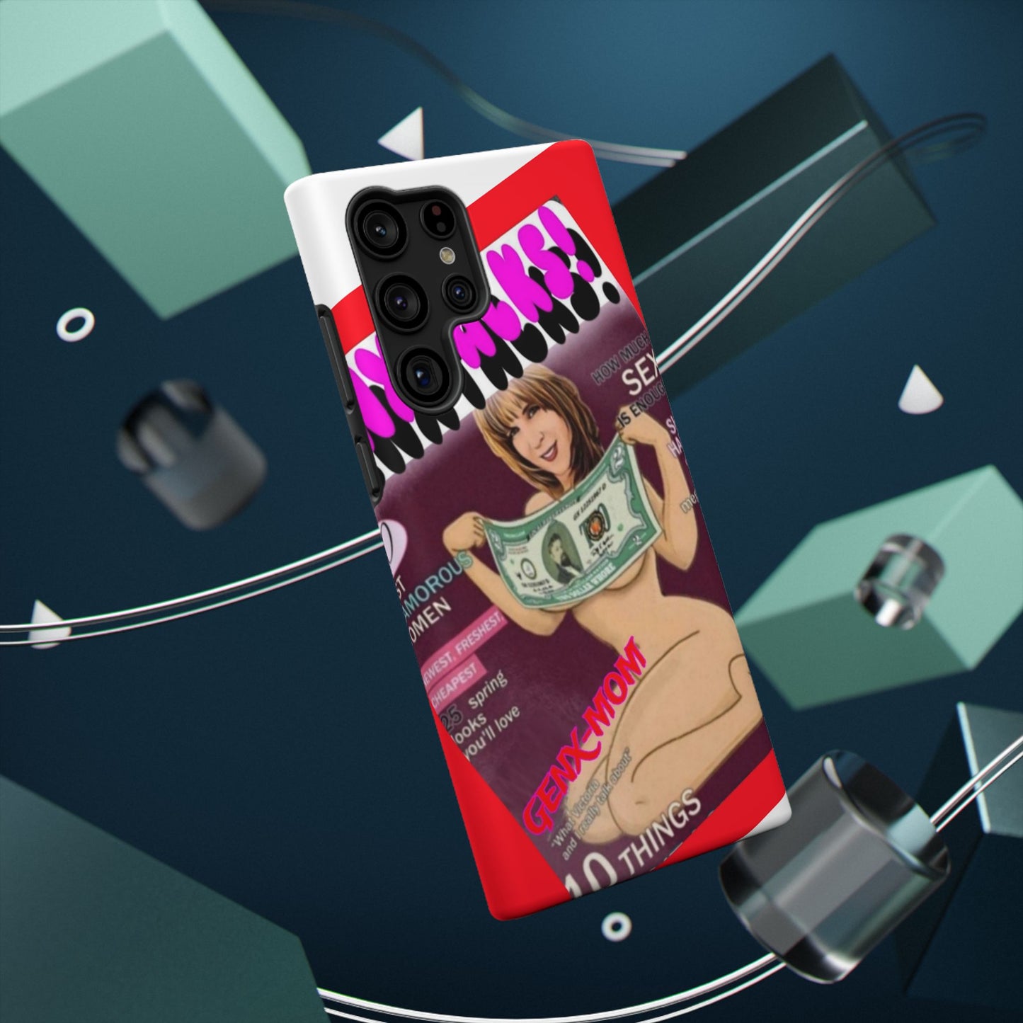 Gen X Mom-Impact-Resistant Phone Case - Retro Humor & Nostalgia