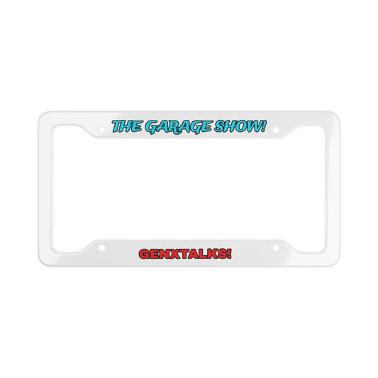 The Garage Show! License Plate Frame