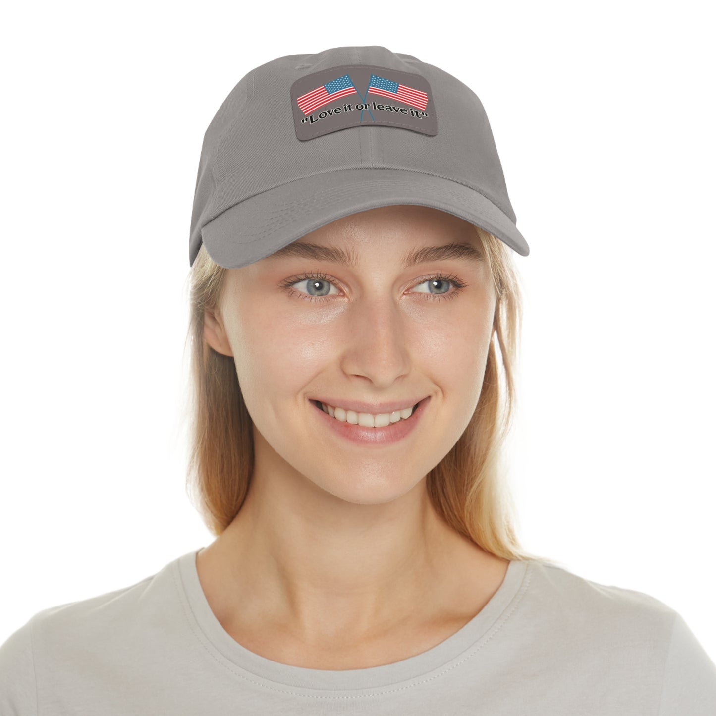 "Love it or leave it" Cap with patch