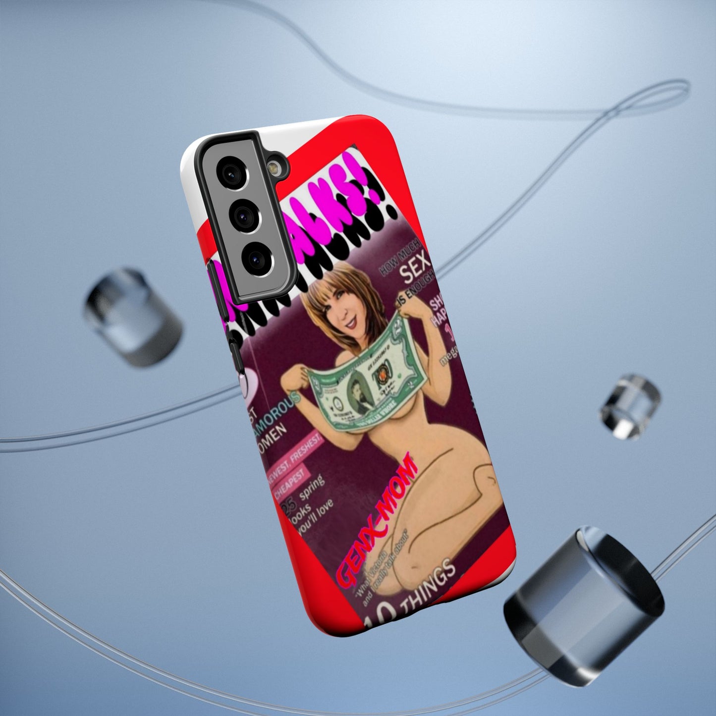 Gen X Mom-Impact-Resistant Phone Case - Retro Humor & Nostalgia