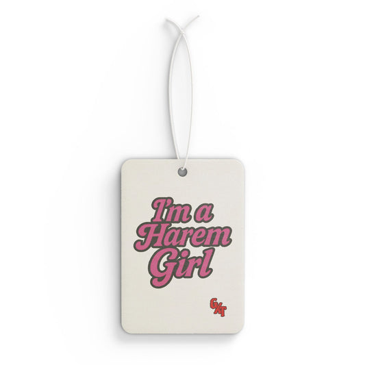 I AM A HAREM GIRL Car Air Freshener, Fun Scented Car Decor, Funny Car Accessories, Automotive Air Fresheners