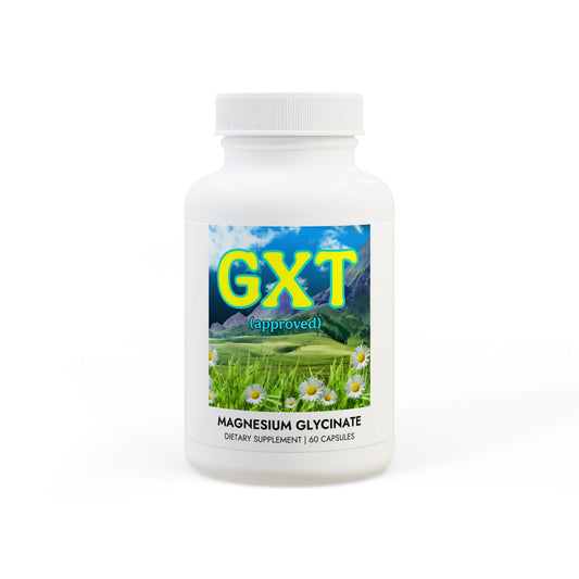 Magnesium Glycinate Supplement (60 Capsules)