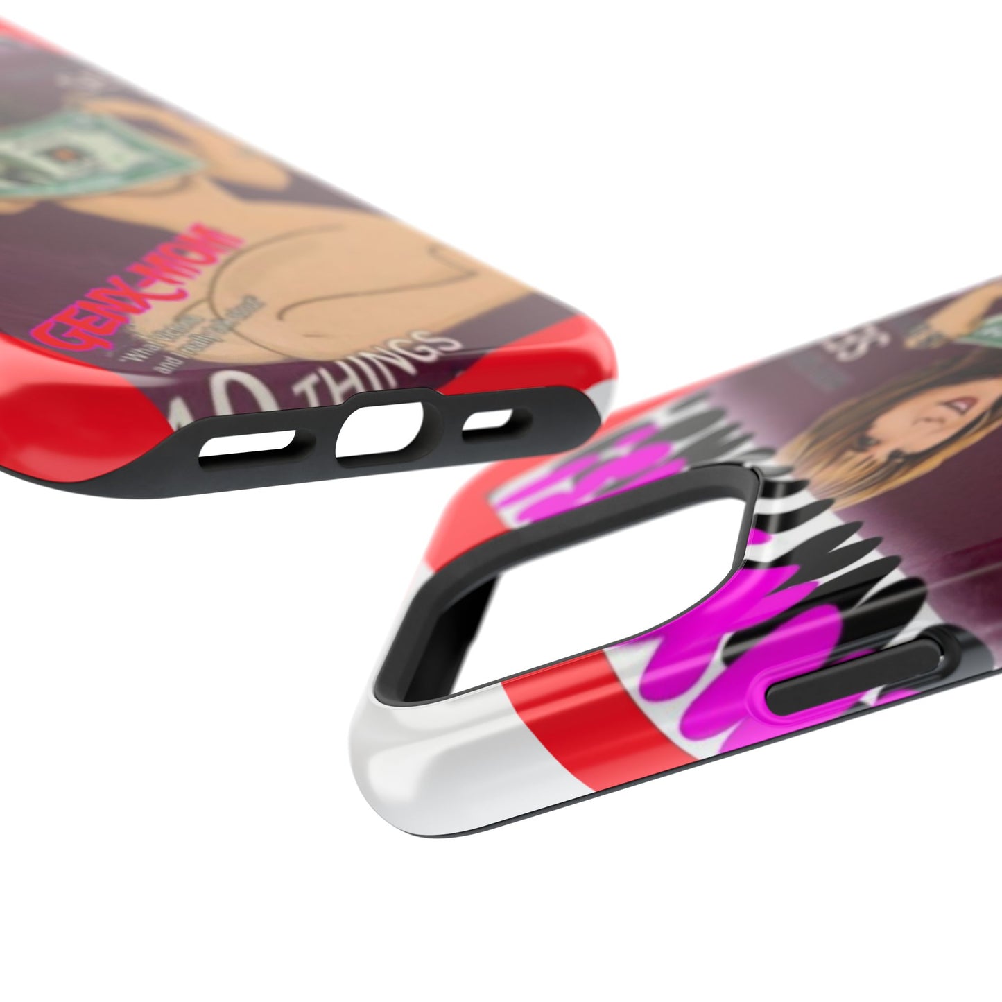 Gen X Mom-Impact-Resistant Phone Case - Retro Humor & Nostalgia