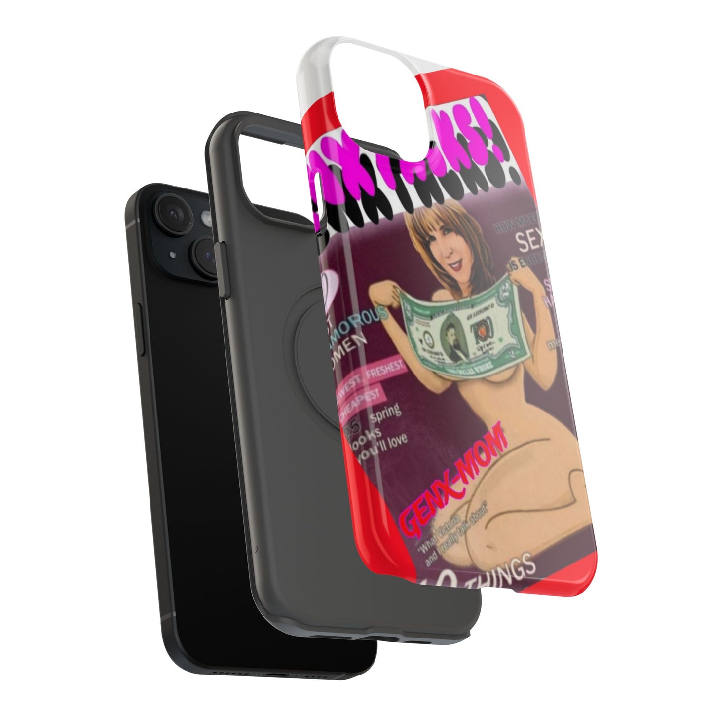 Gen X Mom-Impact-Resistant Phone Case - Retro Humor & Nostalgia