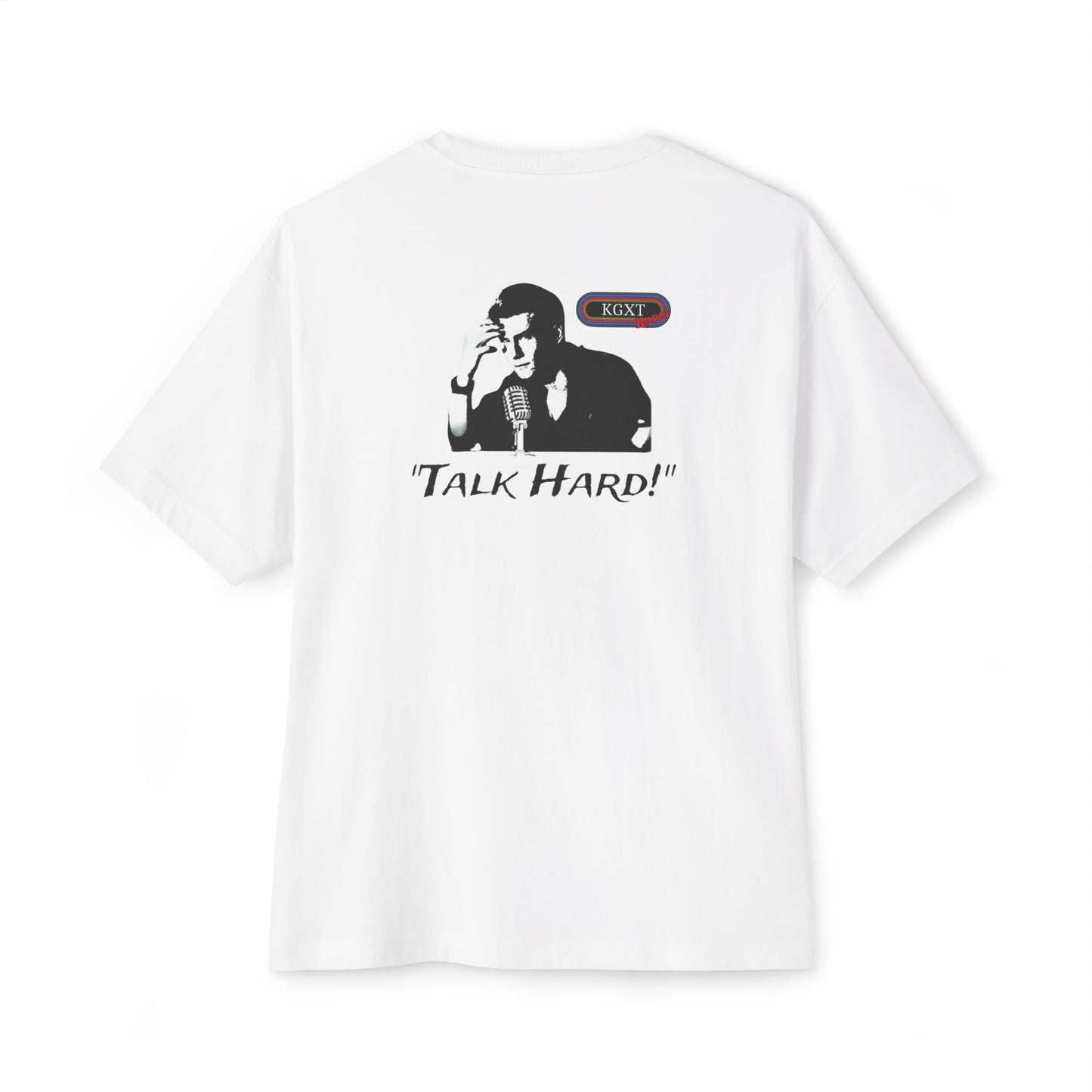 'Talk Hard!' Graphic - T-Shirt for Casual Style