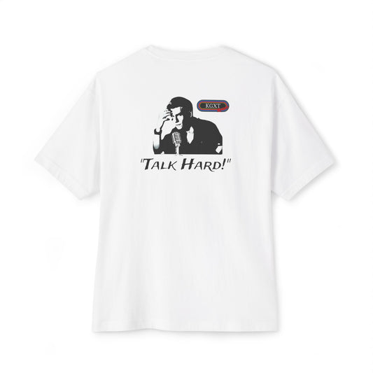 'Talk Hard!' Graphic - T-Shirt for Casual Style