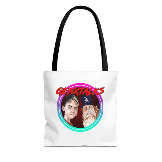 Vibrant GENXTALKS Graphic Tote Bag