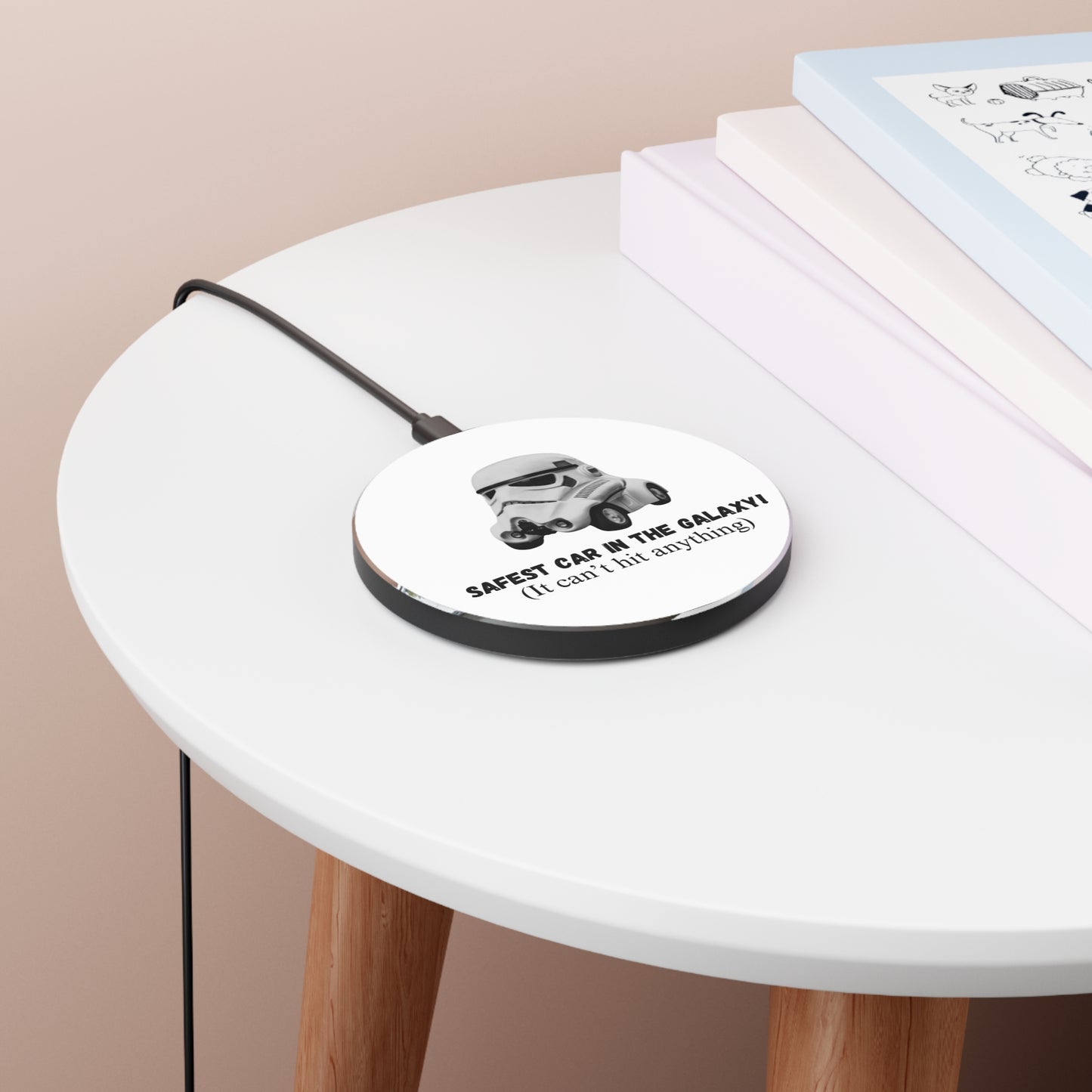 - Safest Car in the Galaxy Design- wireless charger