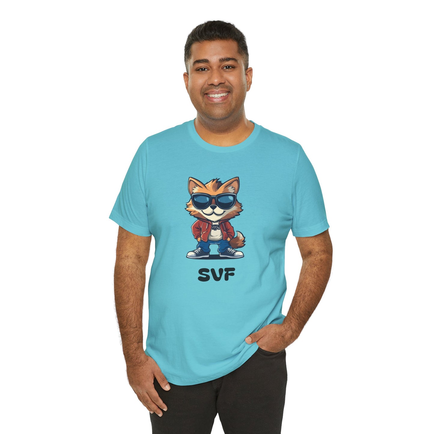 Cool Graphic Tee: Sun Valley Fox Nation, Fun Casual Wear,  Unique T-Shirt