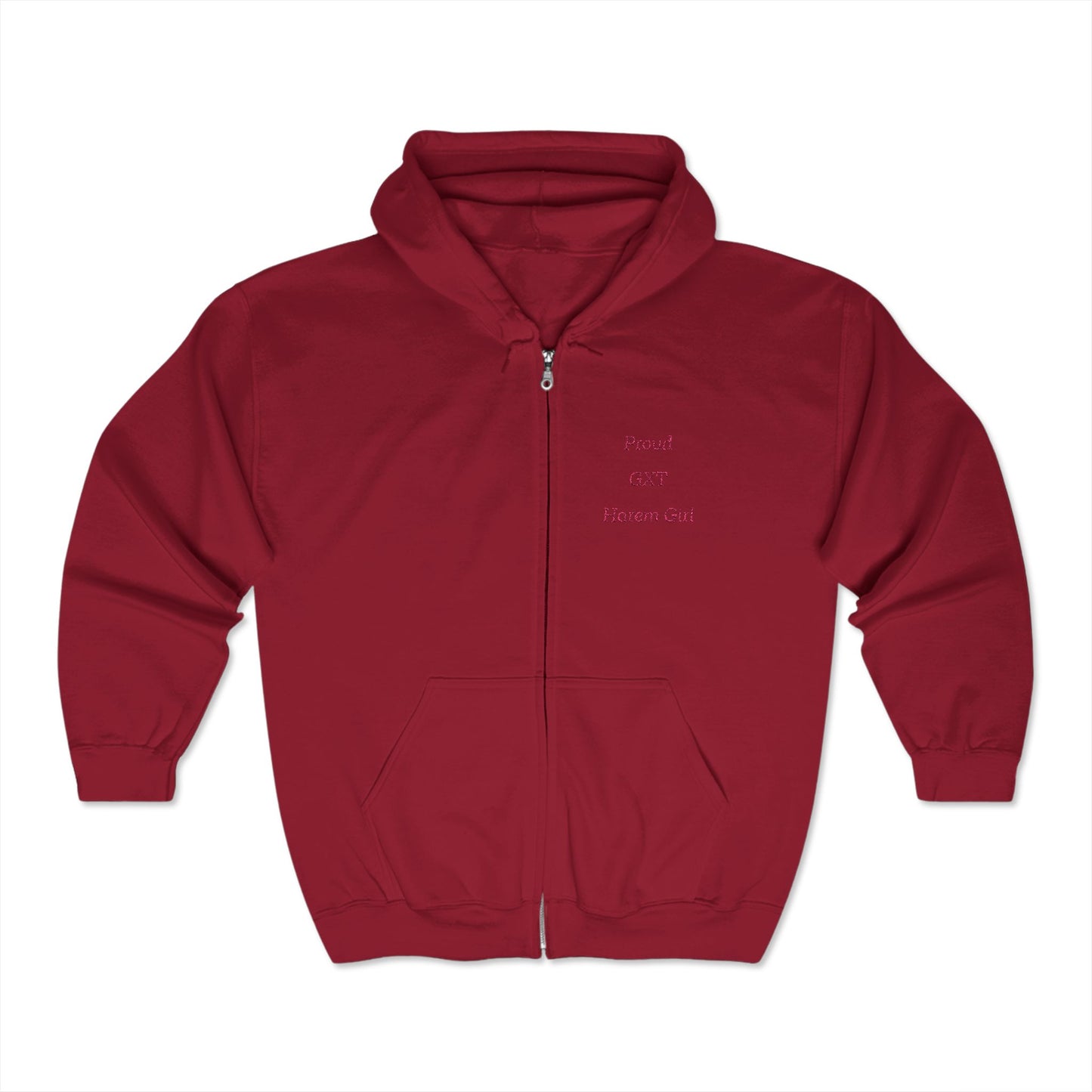 "Proud Harem Girl" (embroidery)  Full Zip Hooded Sweatshirt