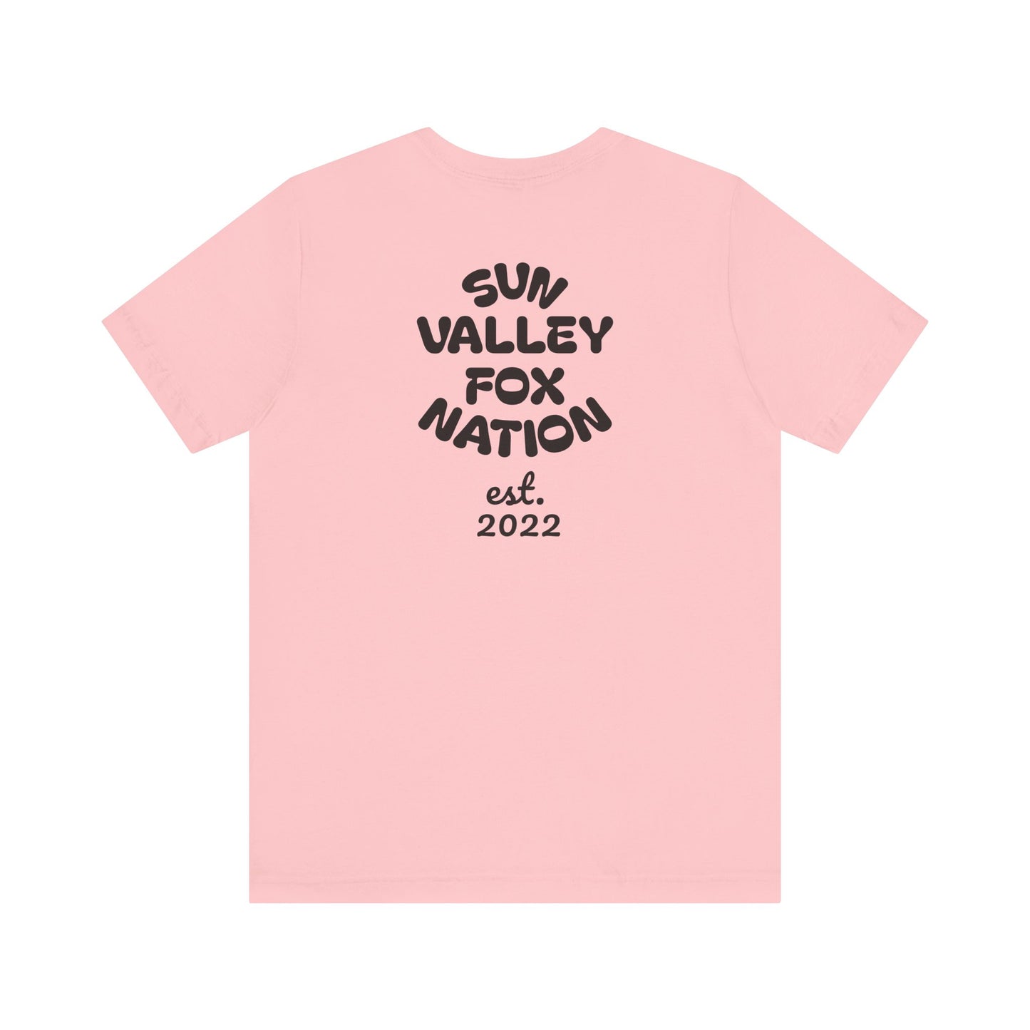 Cool Graphic Tee: Sun Valley Fox Nation, Fun Casual Wear,  Unique T-Shirt