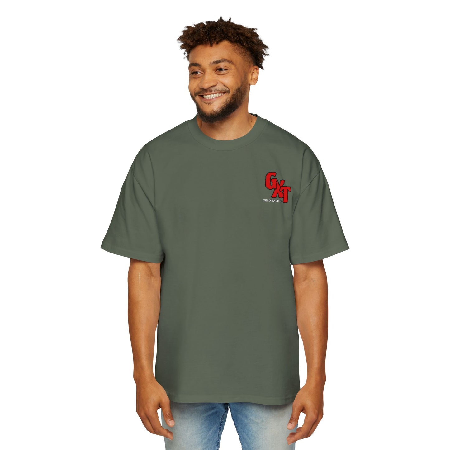 'I've Got the Plug'- Men's Heavy Oversized Tee