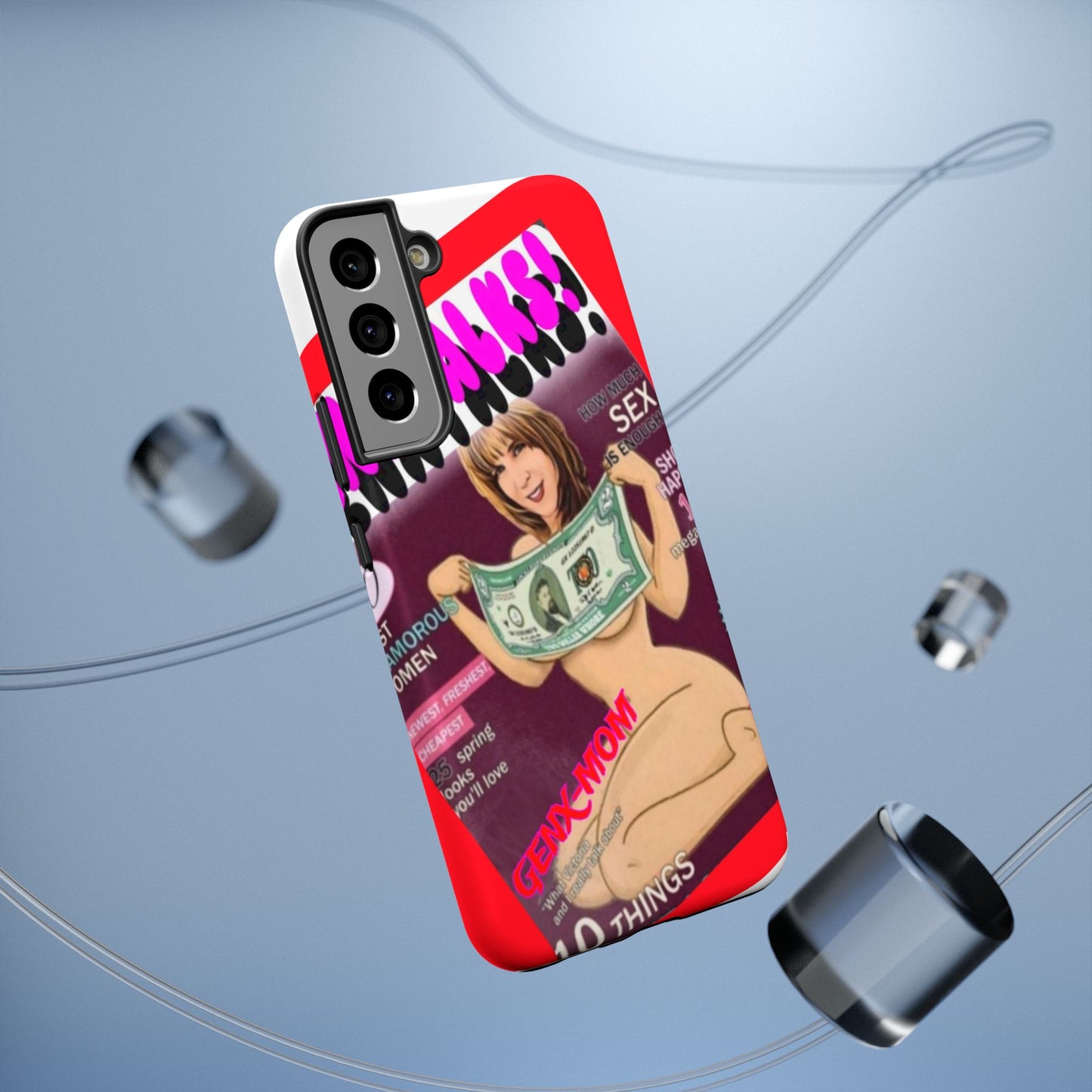 Gen X Mom-Impact-Resistant Phone Case - Retro Humor & Nostalgia