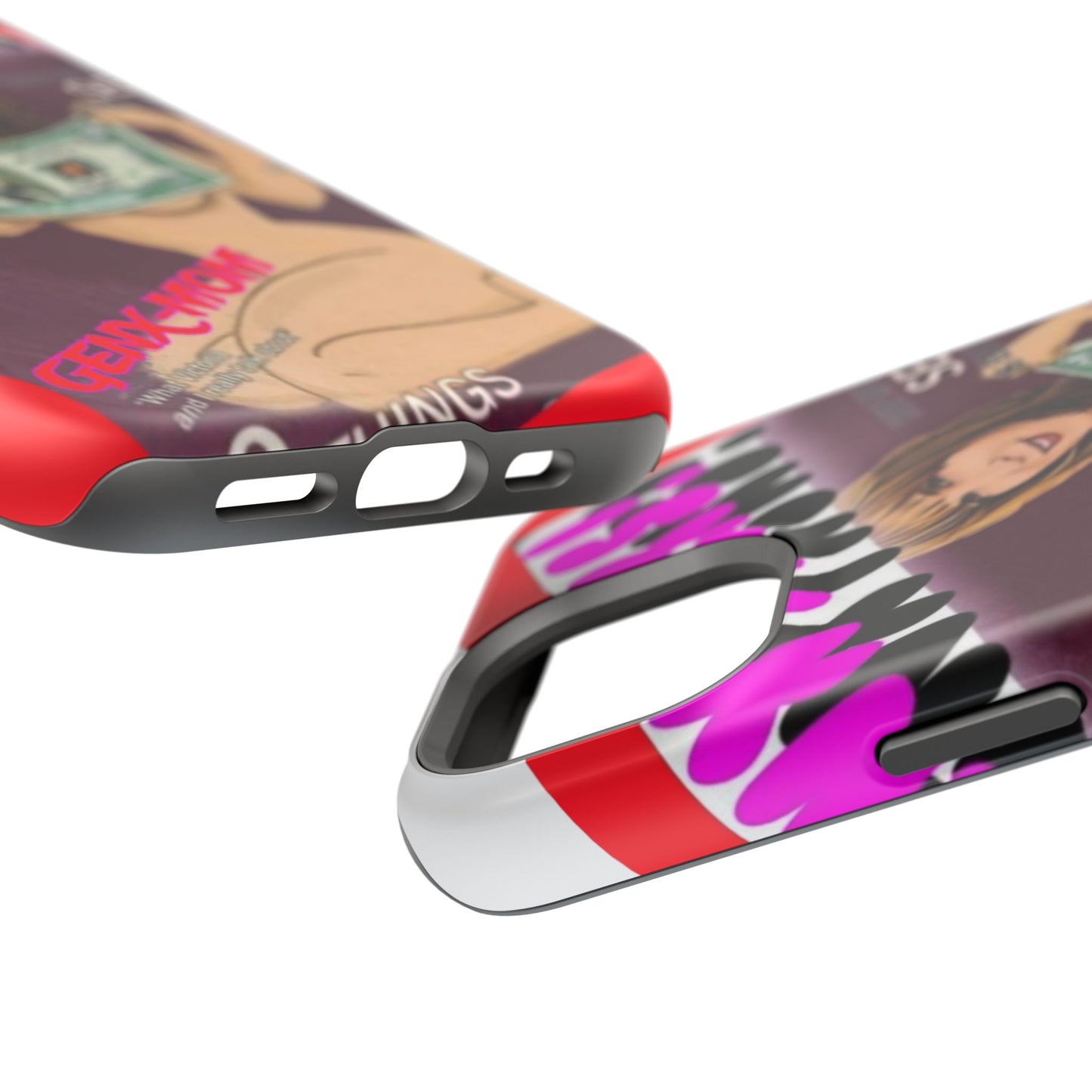 Gen X Mom-Impact-Resistant Phone Case - Retro Humor & Nostalgia