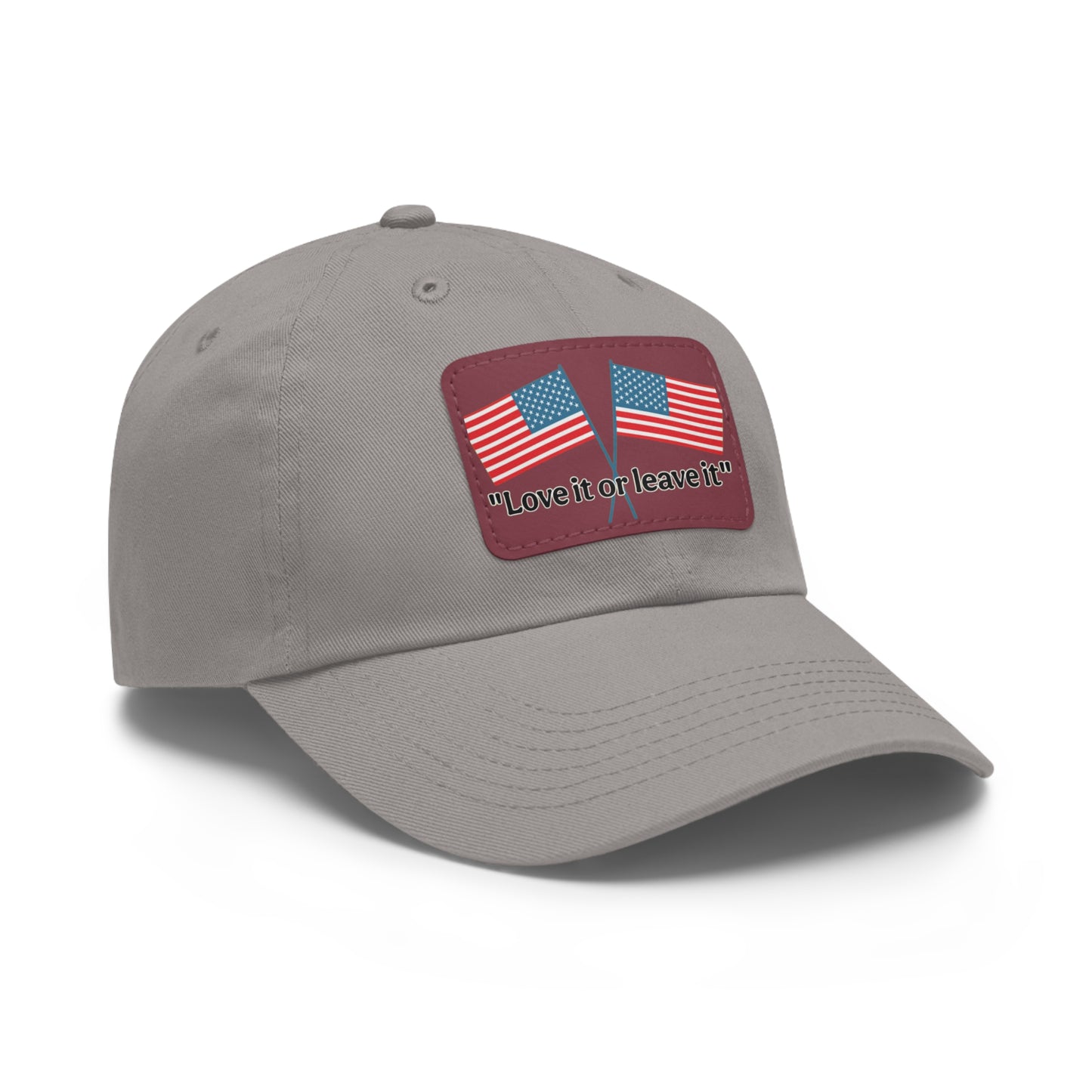 "Love it or leave it" Cap with patch