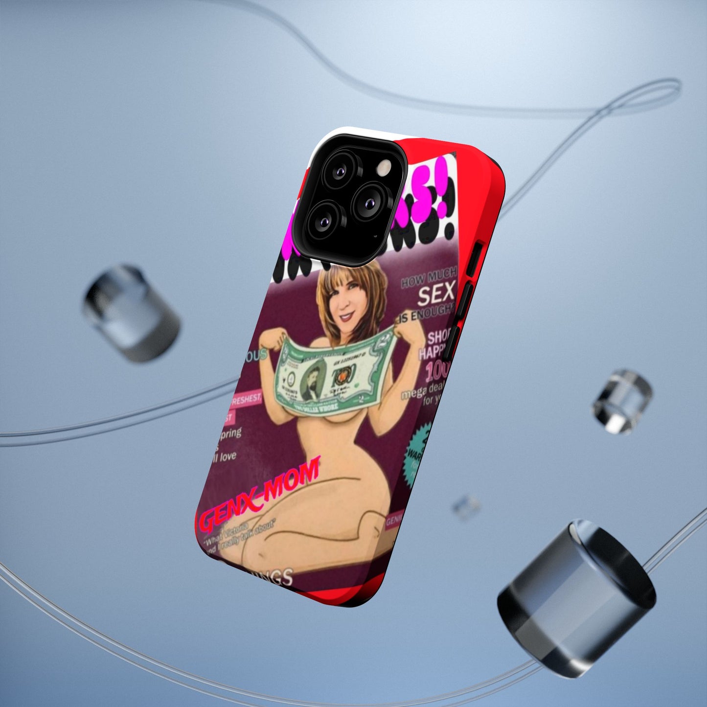 Gen X Mom-Impact-Resistant Phone Case - Retro Humor & Nostalgia