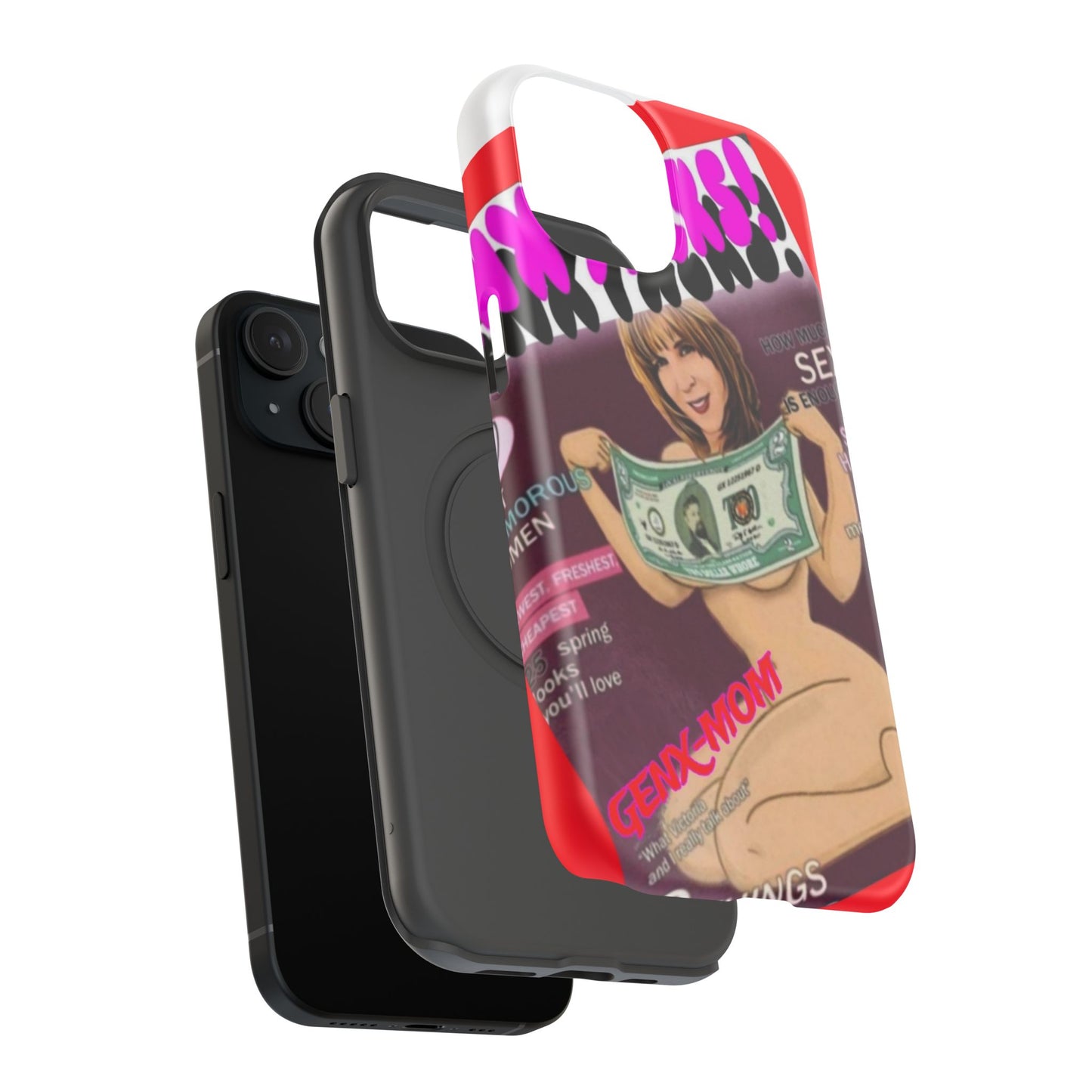 Gen X Mom-Impact-Resistant Phone Case - Retro Humor & Nostalgia