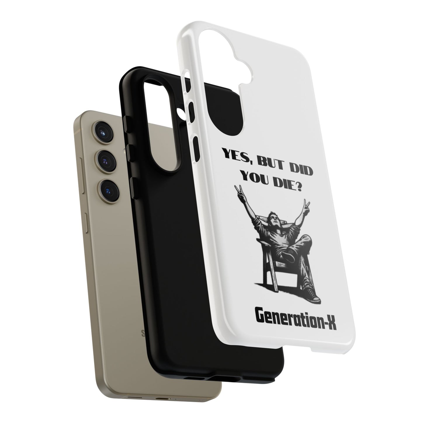 "Yes, But Did You Die?" - Cell phone case