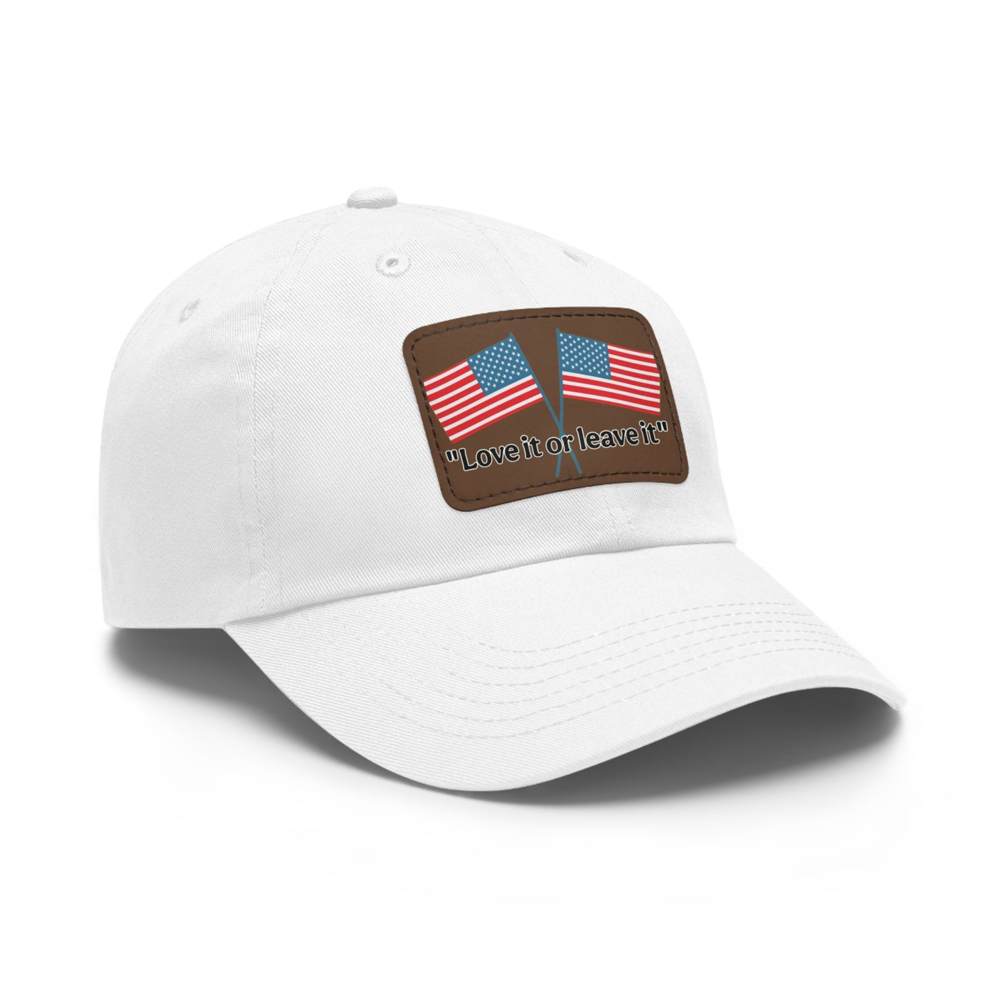 "Love it or leave it" Cap with patch