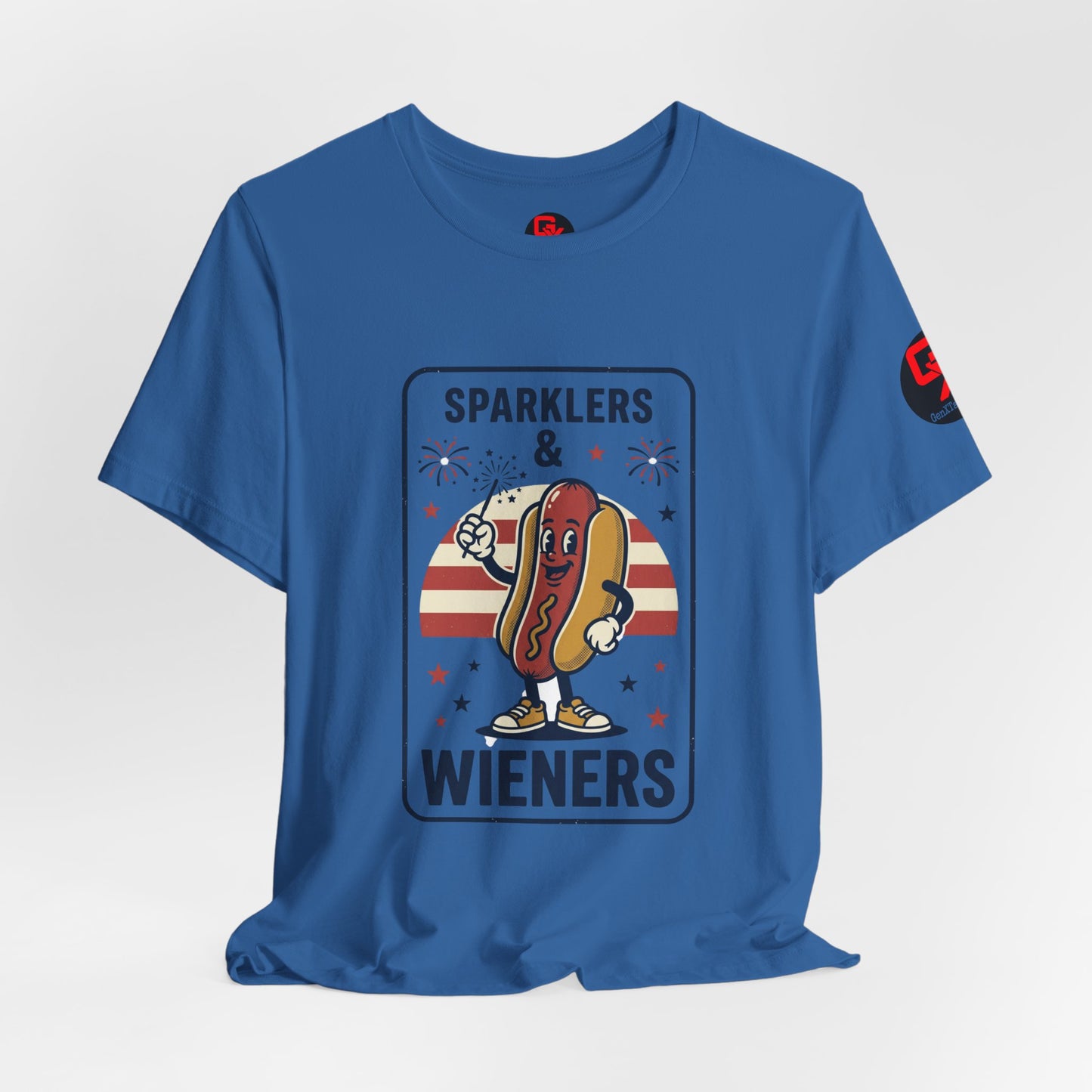 Sparklers & Wieners Hot Dog Tee