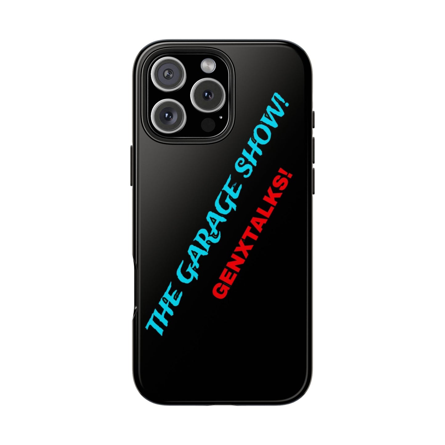The Garage Show! Topugh Phone case Black edition!