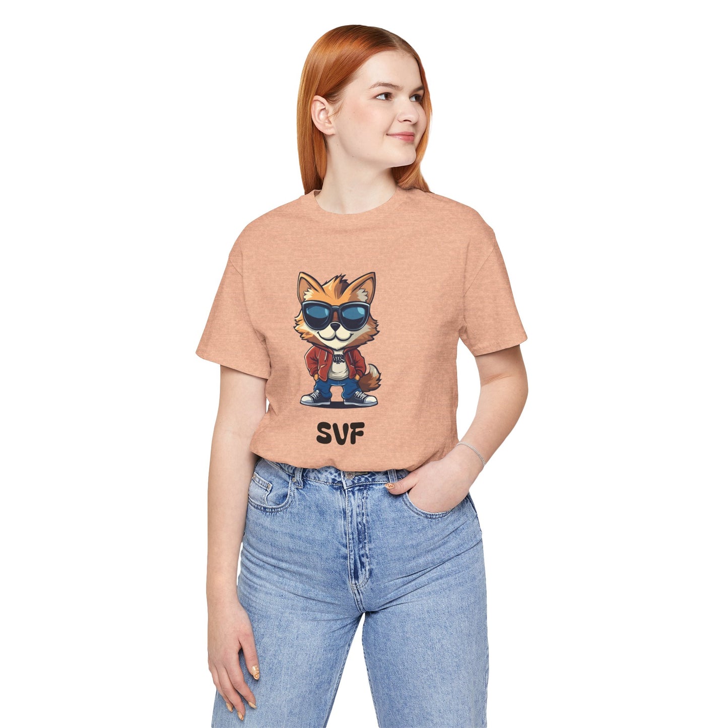 Cool Graphic Tee: Sun Valley Fox Nation, Fun Casual Wear,  Unique T-Shirt