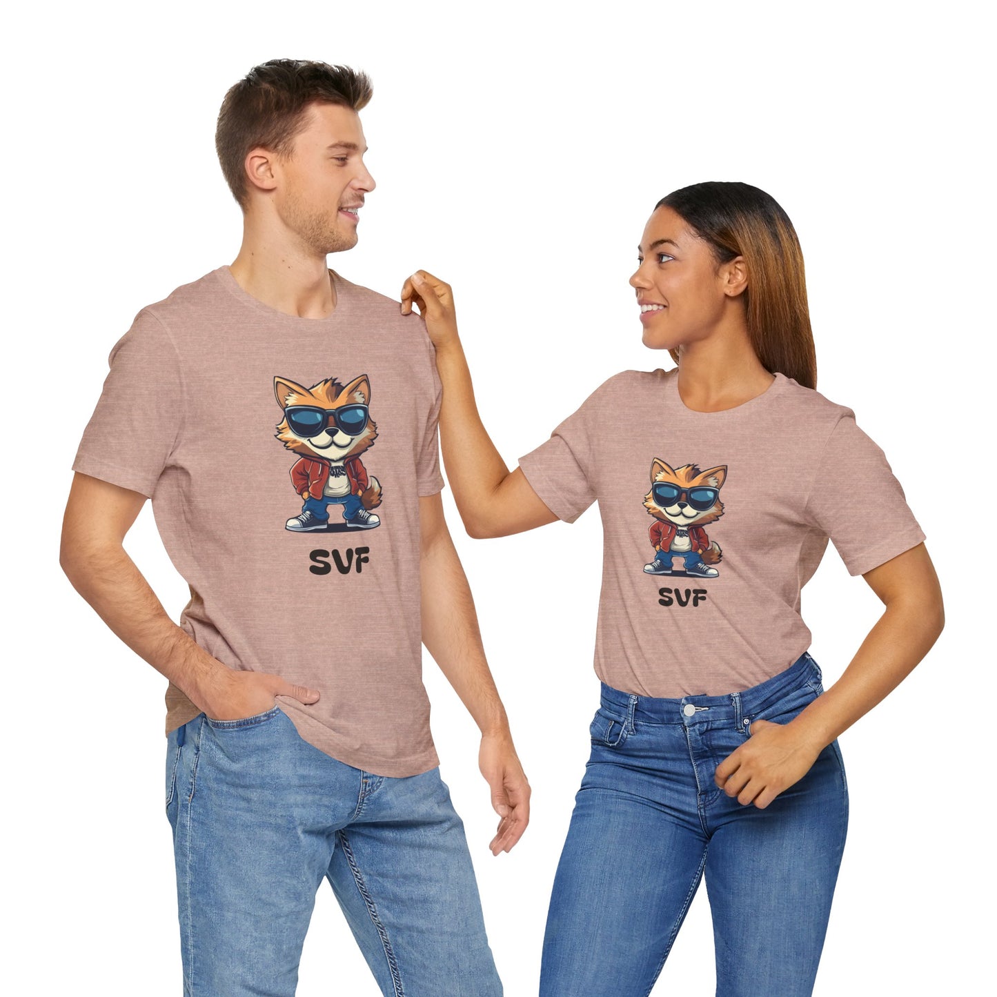 Cool Graphic Tee: Sun Valley Fox Nation, Fun Casual Wear,  Unique T-Shirt